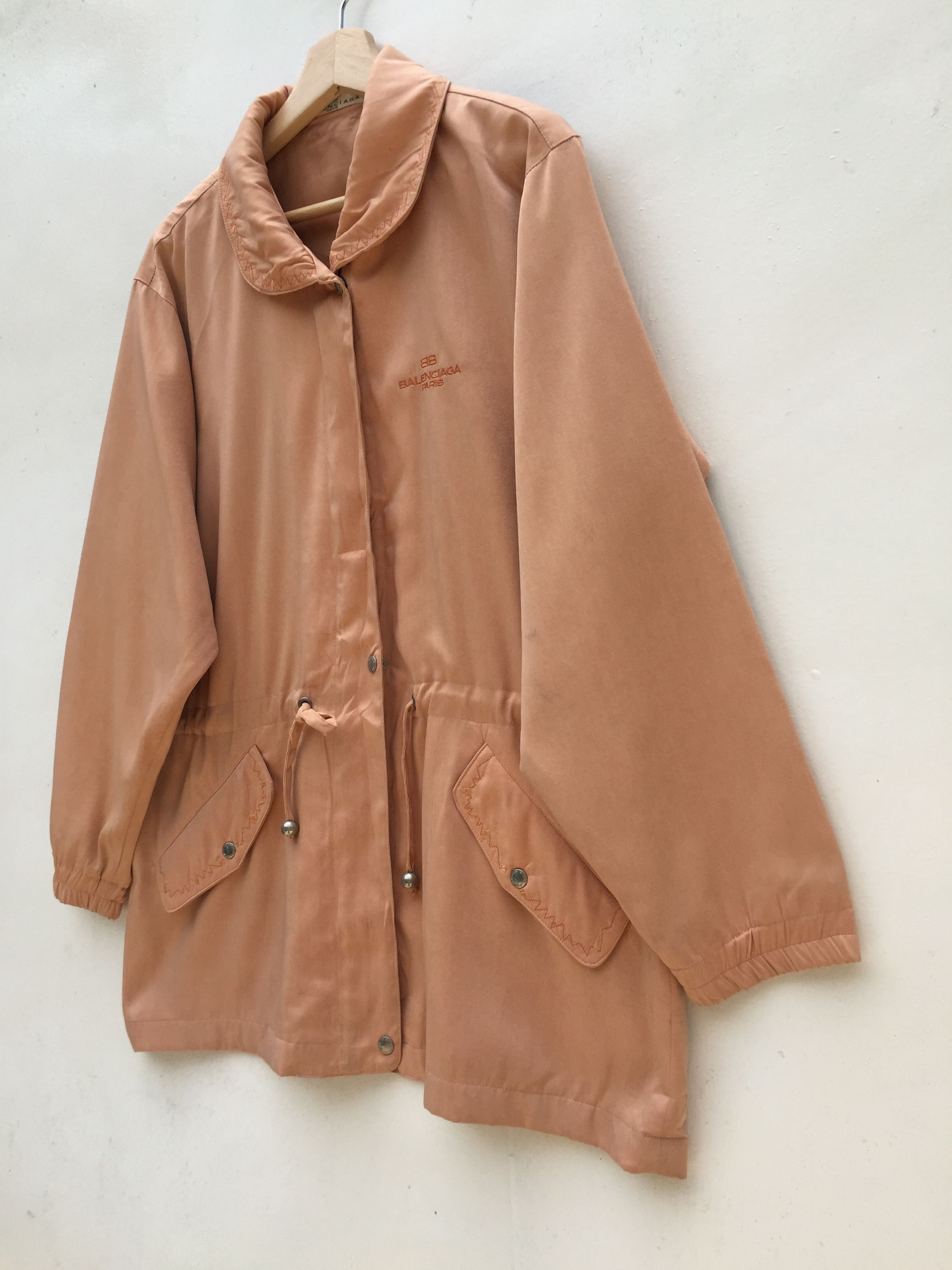 Balenciaga Vintage Balenciaga Windbreaker Light Jacket Size US M / EU 48-50 / 2 - 3 Thumbnail