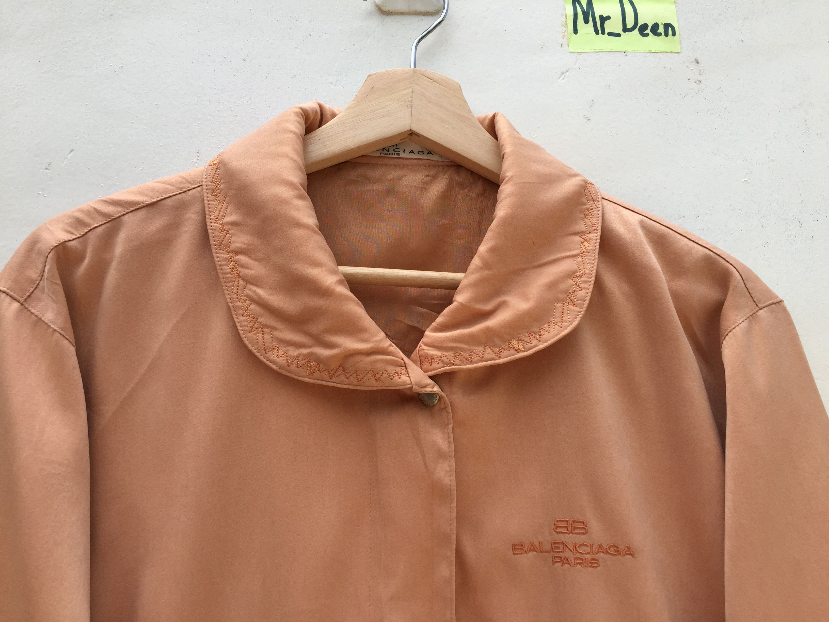 Balenciaga Vintage Balenciaga Windbreaker Light Jacket Size US M / EU 48-50 / 2 - 10 Thumbnail
