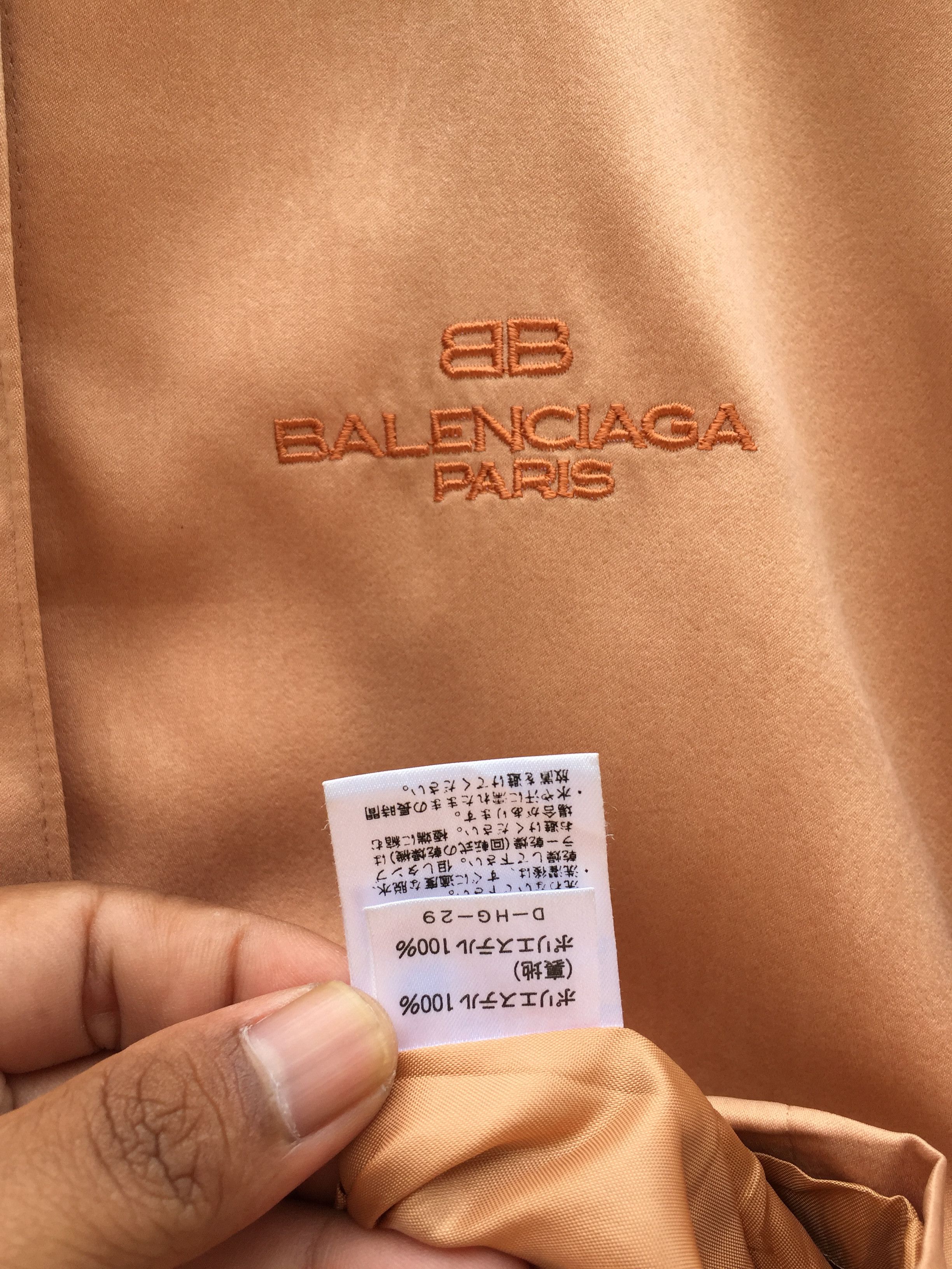 Balenciaga Vintage Balenciaga Windbreaker Light Jacket Size US M / EU 48-50 / 2 - 13 Thumbnail