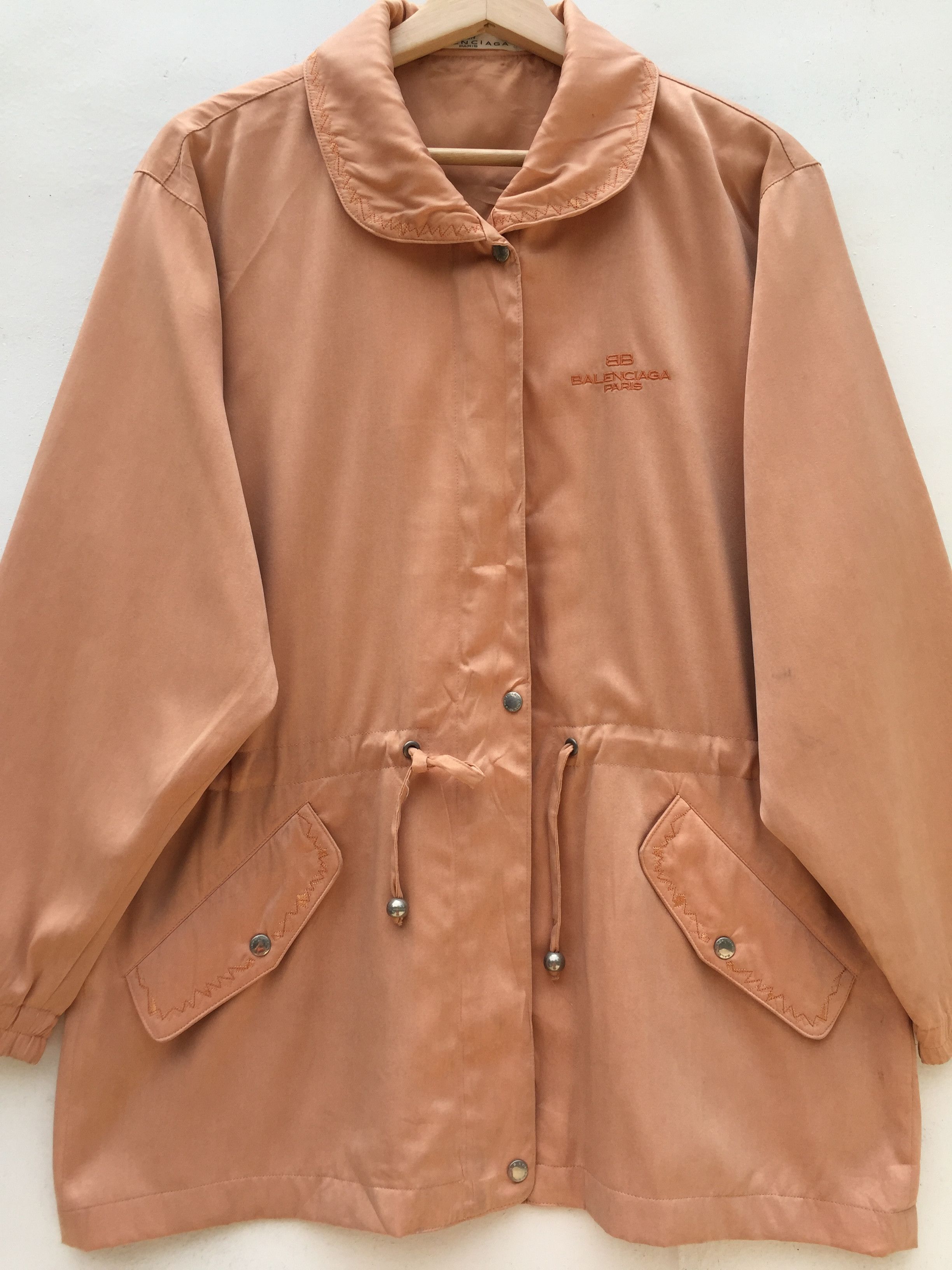 Balenciaga Vintage Balenciaga Windbreaker Light Jacket Size US M / EU 48-50 / 2 - 4 Thumbnail