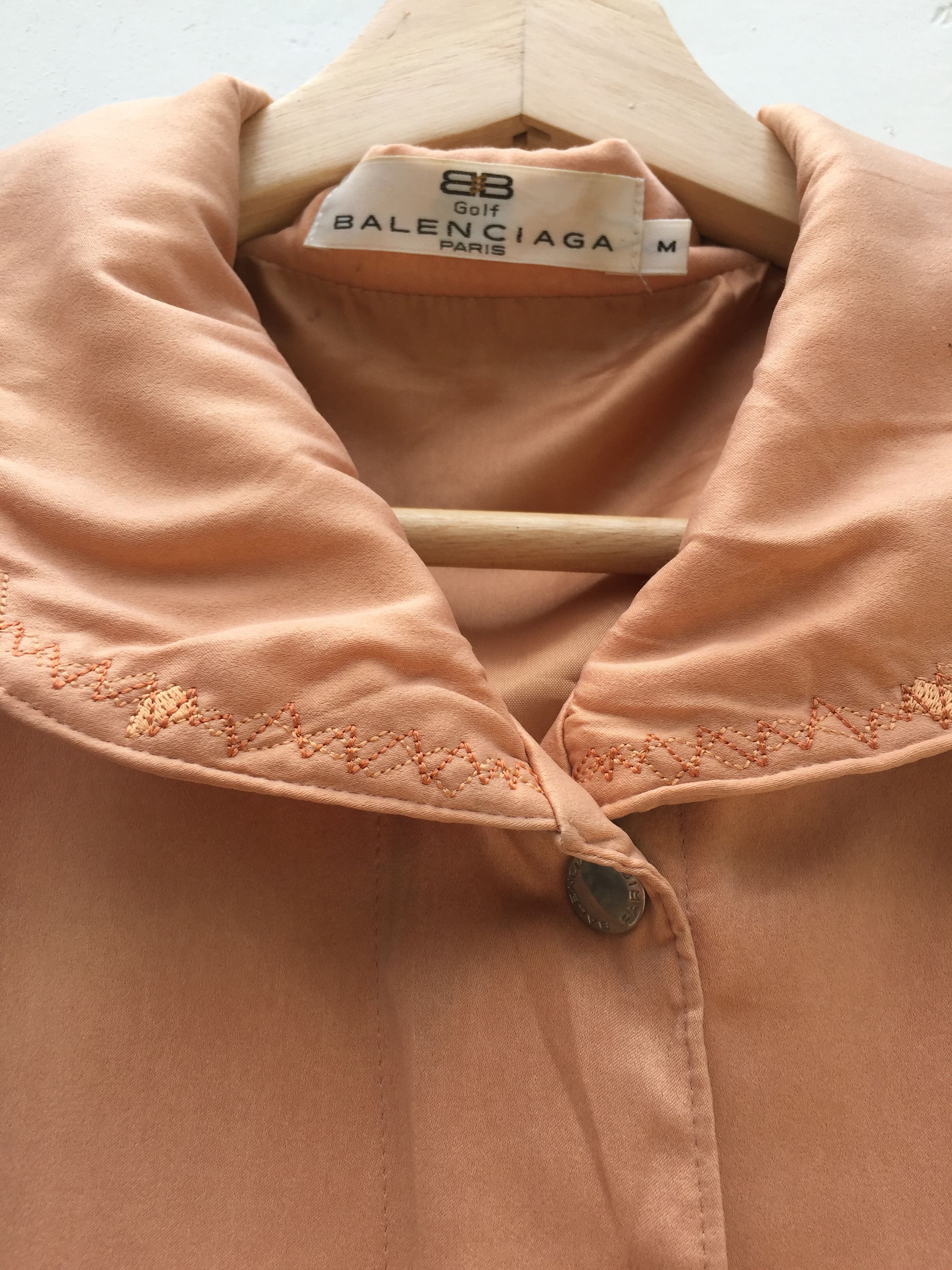 Balenciaga Vintage Balenciaga Windbreaker Light Jacket Size US M / EU 48-50 / 2 - 11 Thumbnail