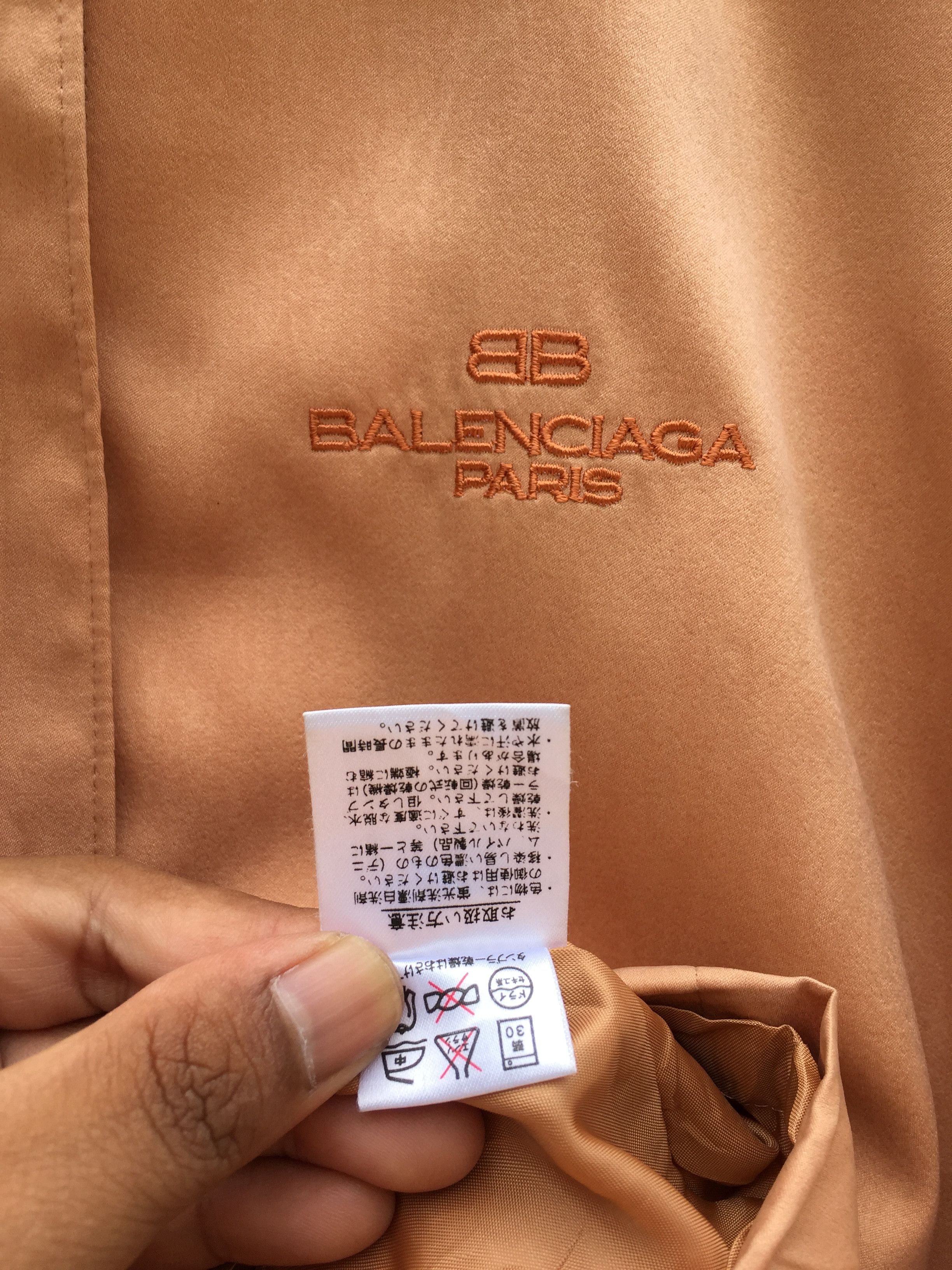 Balenciaga Vintage Balenciaga Windbreaker Light Jacket Size US M / EU 48-50 / 2 - 14 Thumbnail