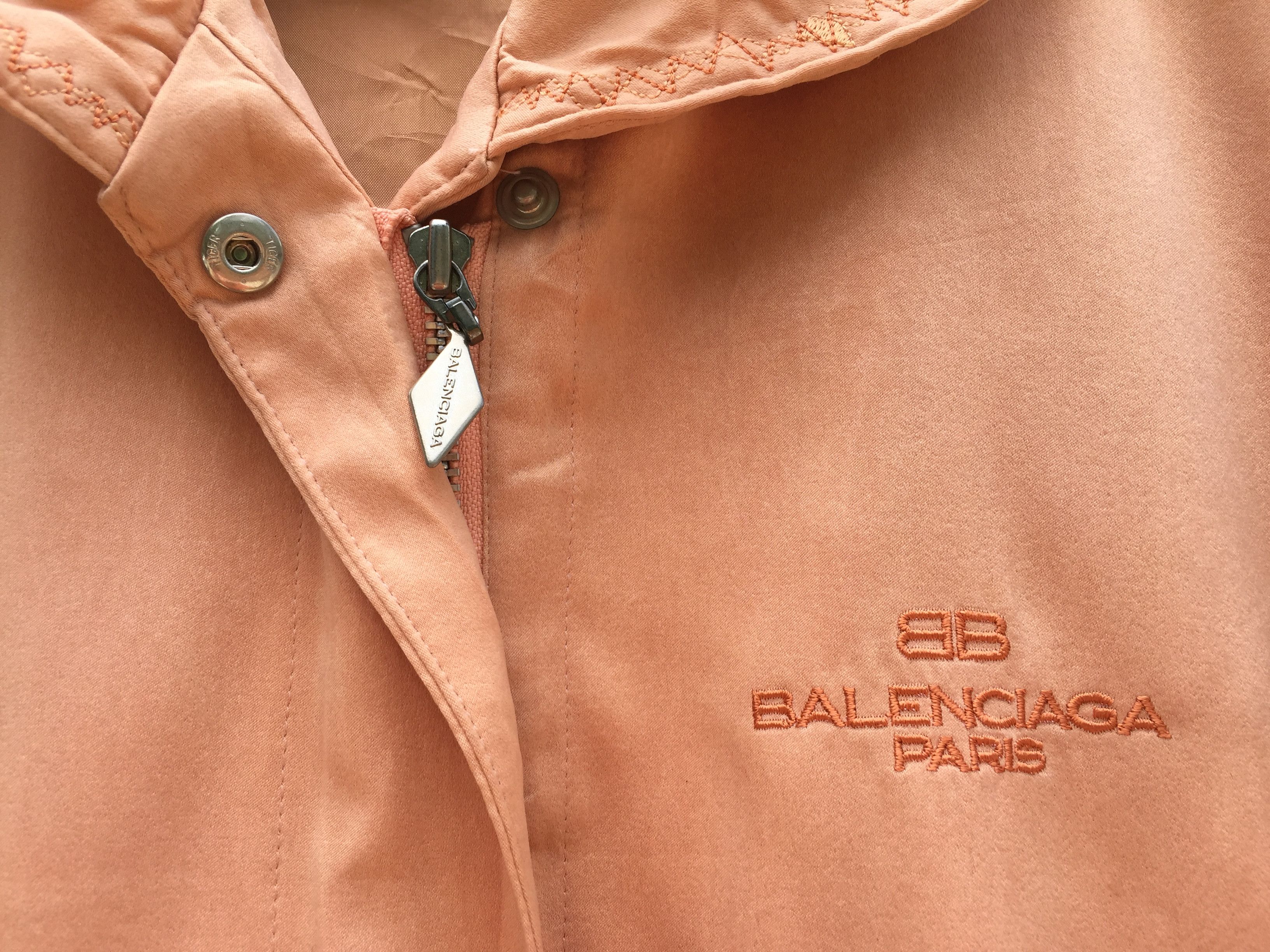 Balenciaga Vintage Balenciaga Windbreaker Light Jacket Size US M / EU 48-50 / 2 - 19 Thumbnail