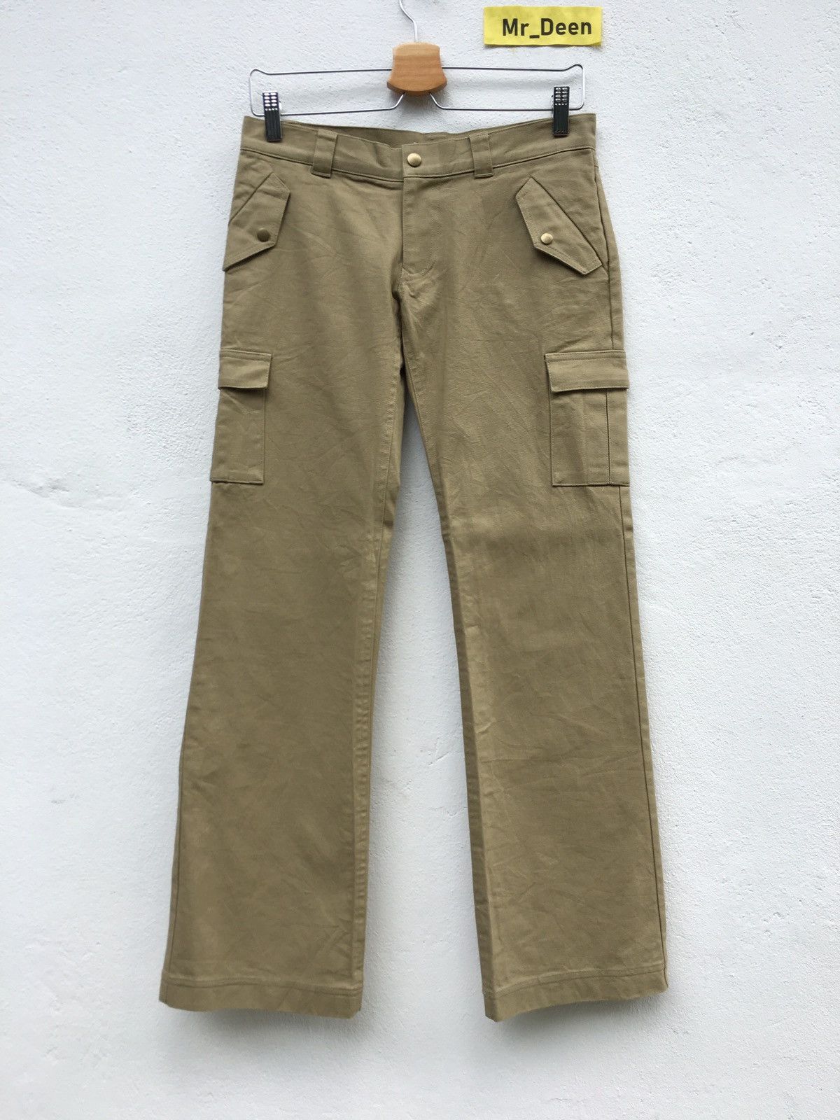 Super Lovers Super Lovers Japanese Brand Brown Cargo Pant Size US 30 / EU 46 - 2 Thumbnail