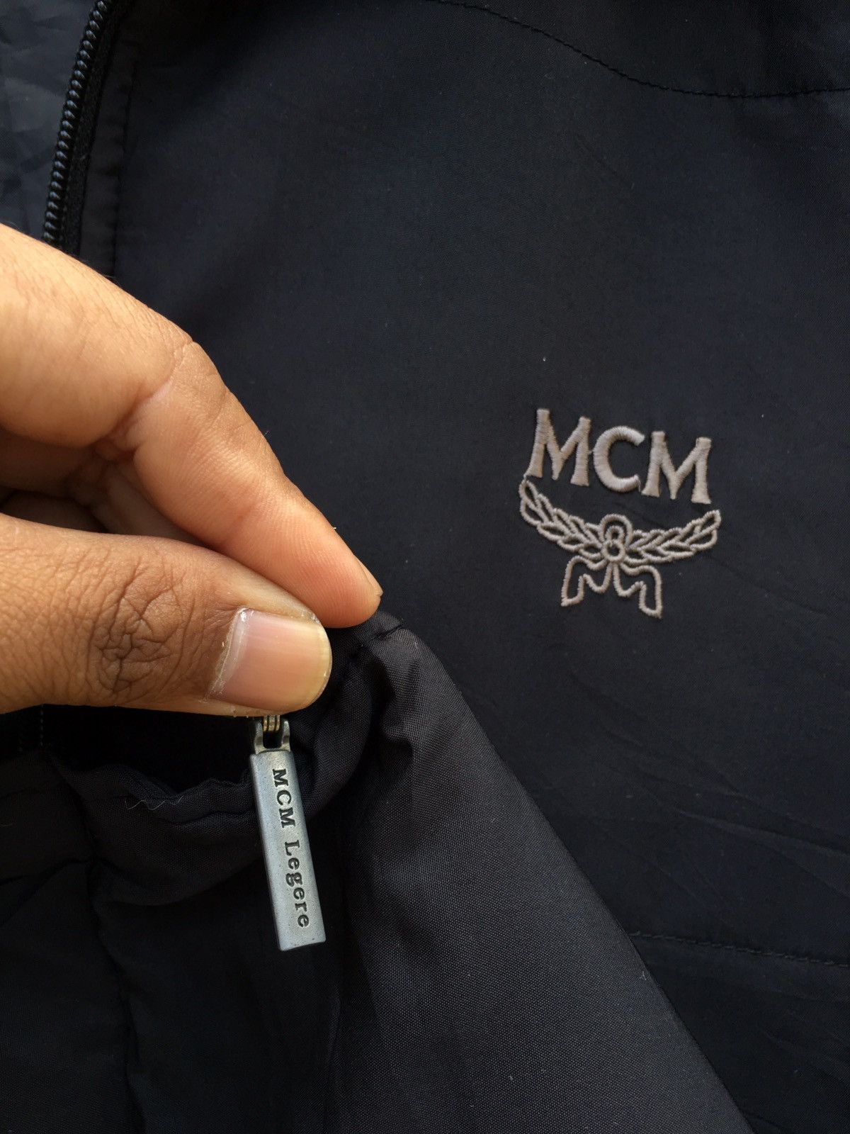 MCM Vintage MCM Black Puffed Light Jacket Size US L / EU 52-54 / 3 - 10 Thumbnail