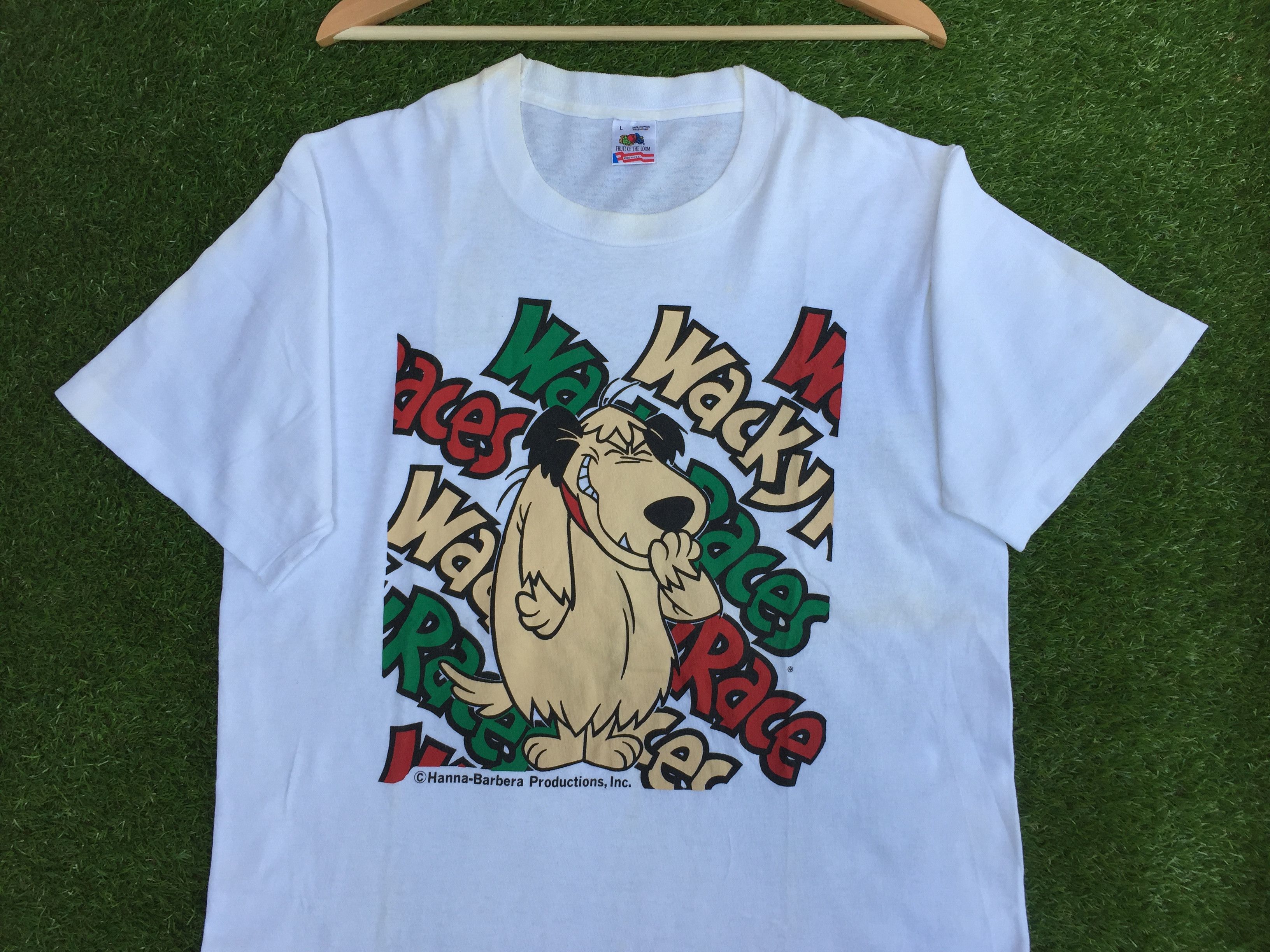 Cartoon Network 90s Wacky Races Hanna Barbera cartoon anime tshirt Size US L / EU 52-54 / 3 - 3 Thumbnail