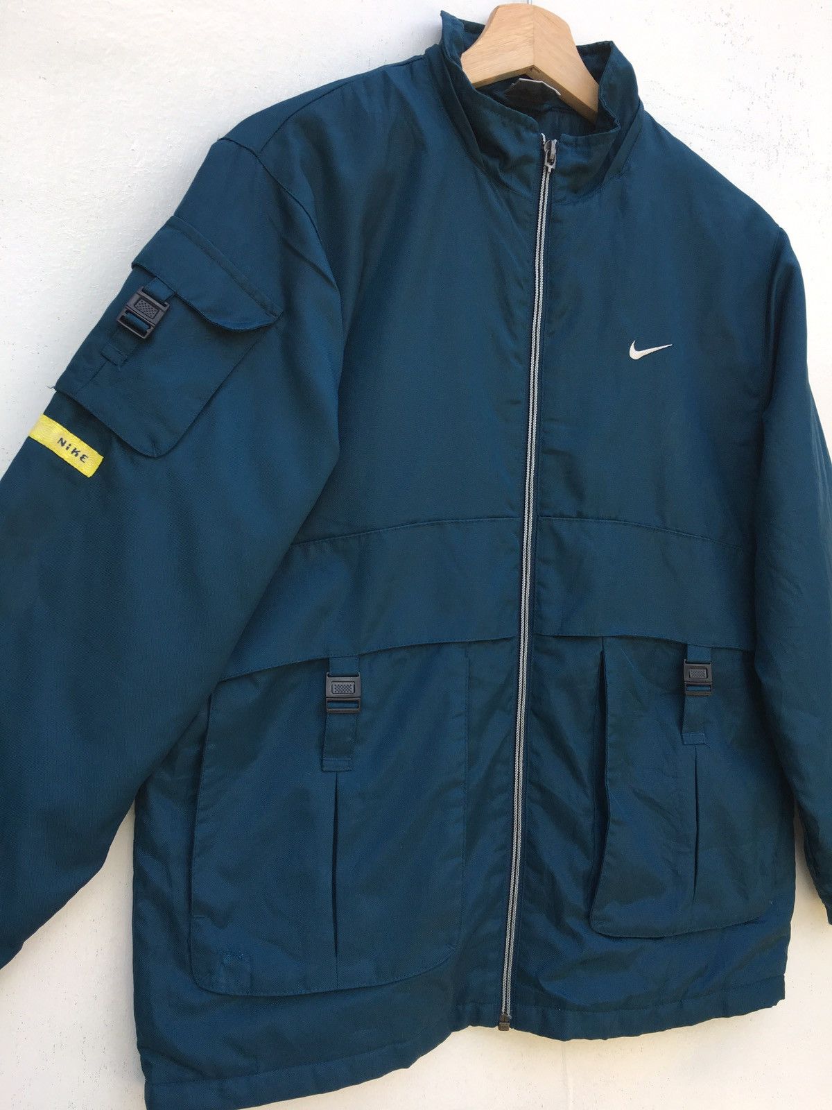 Nike Nike Small Logo Swoosh Windbreaker / Jacket Size US M / EU 48-50 / 2 - 4 Thumbnail