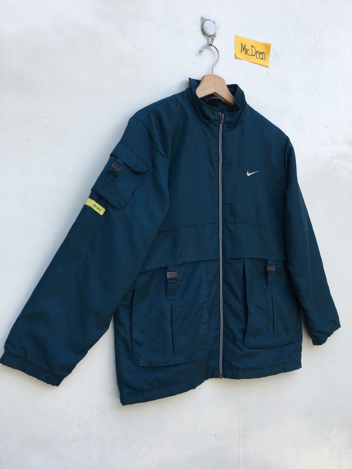 Nike Nike Small Logo Swoosh Windbreaker / Jacket Size US M / EU 48-50 / 2 - 3 Thumbnail