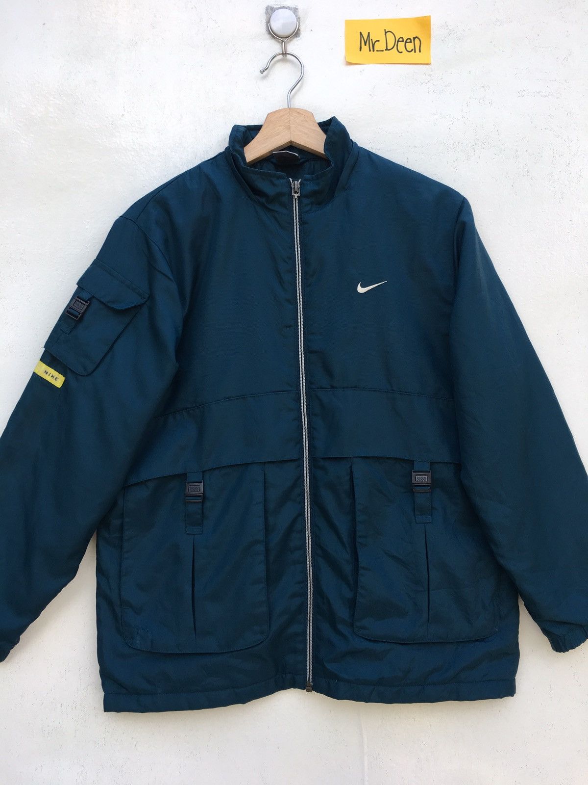 Nike Nike Small Logo Swoosh Windbreaker / Jacket Size US M / EU 48-50 / 2 - 1 Thumbnail