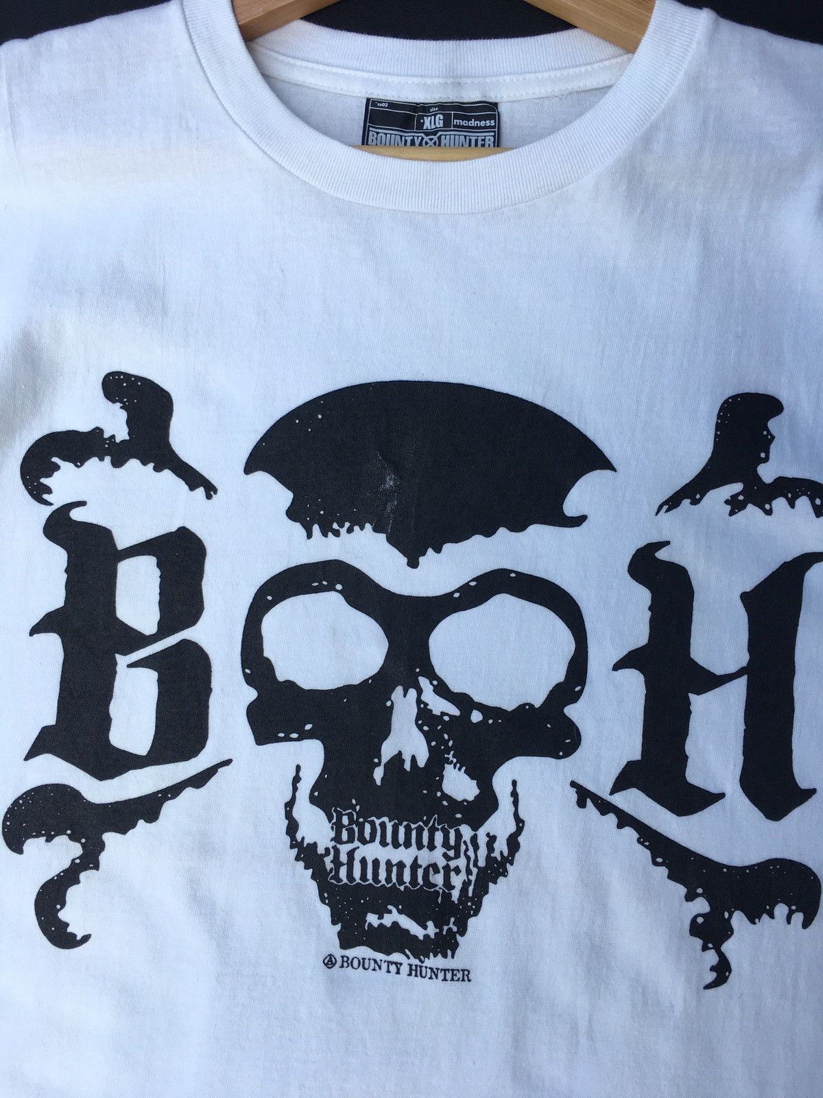 Bounty Hunter Rare BOUNTY HUNTER D-BEAT OLD SKULL TEE Size US L / EU 52-54 / 3 - 7 Thumbnail