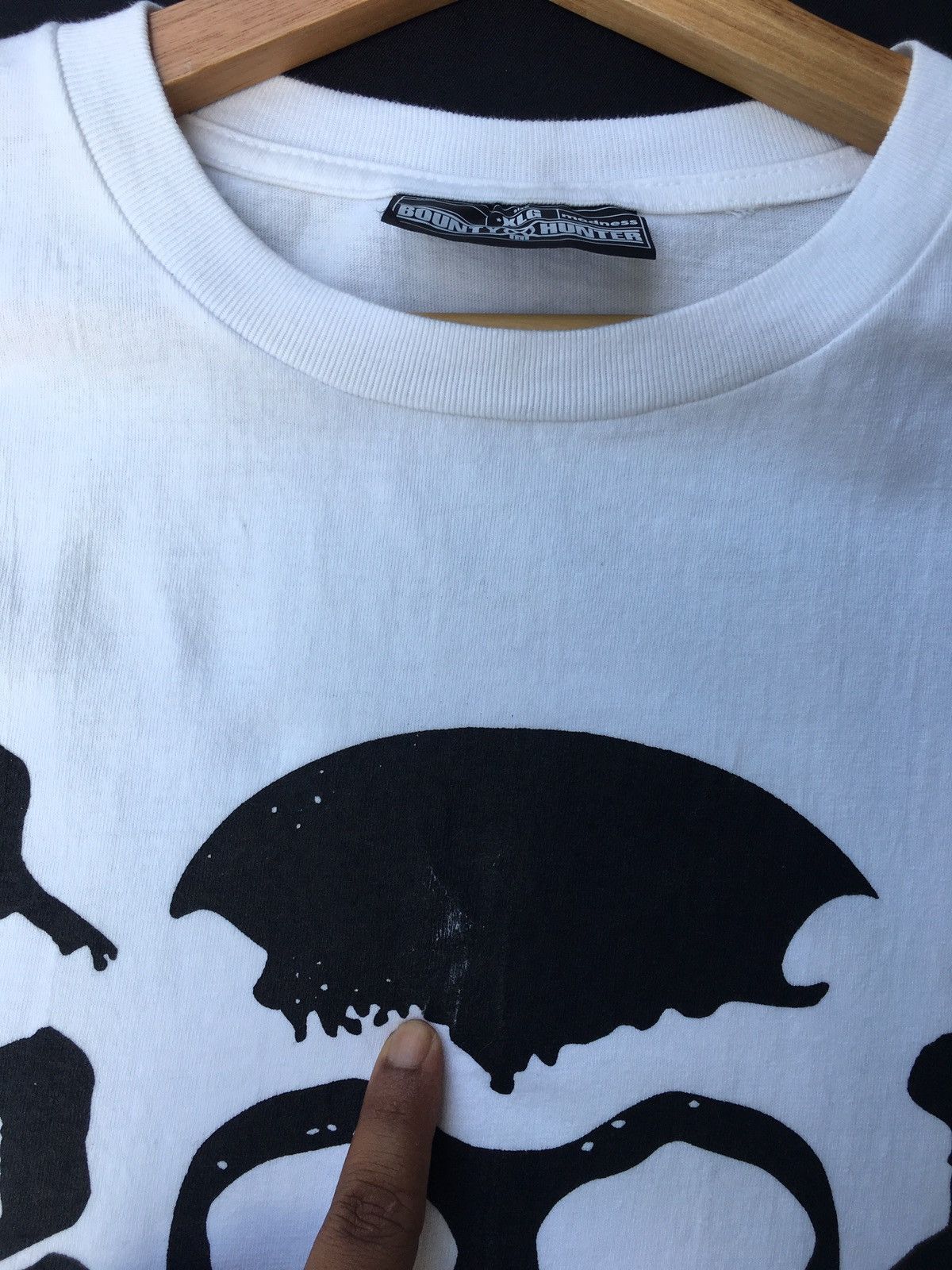 Bounty Hunter Rare BOUNTY HUNTER D-BEAT OLD SKULL TEE Size US L / EU 52-54 / 3 - 12 Thumbnail