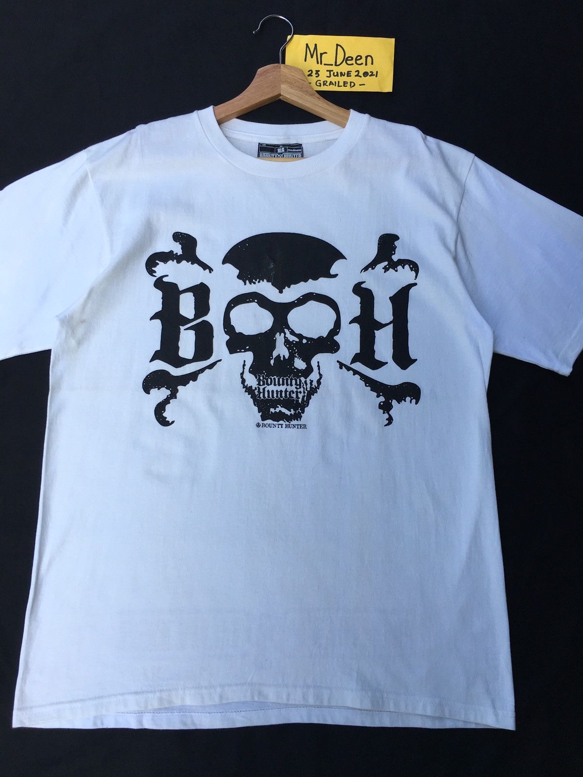 Bounty Hunter Rare BOUNTY HUNTER D-BEAT OLD SKULL TEE Size US L / EU 52-54 / 3 - 5 Thumbnail