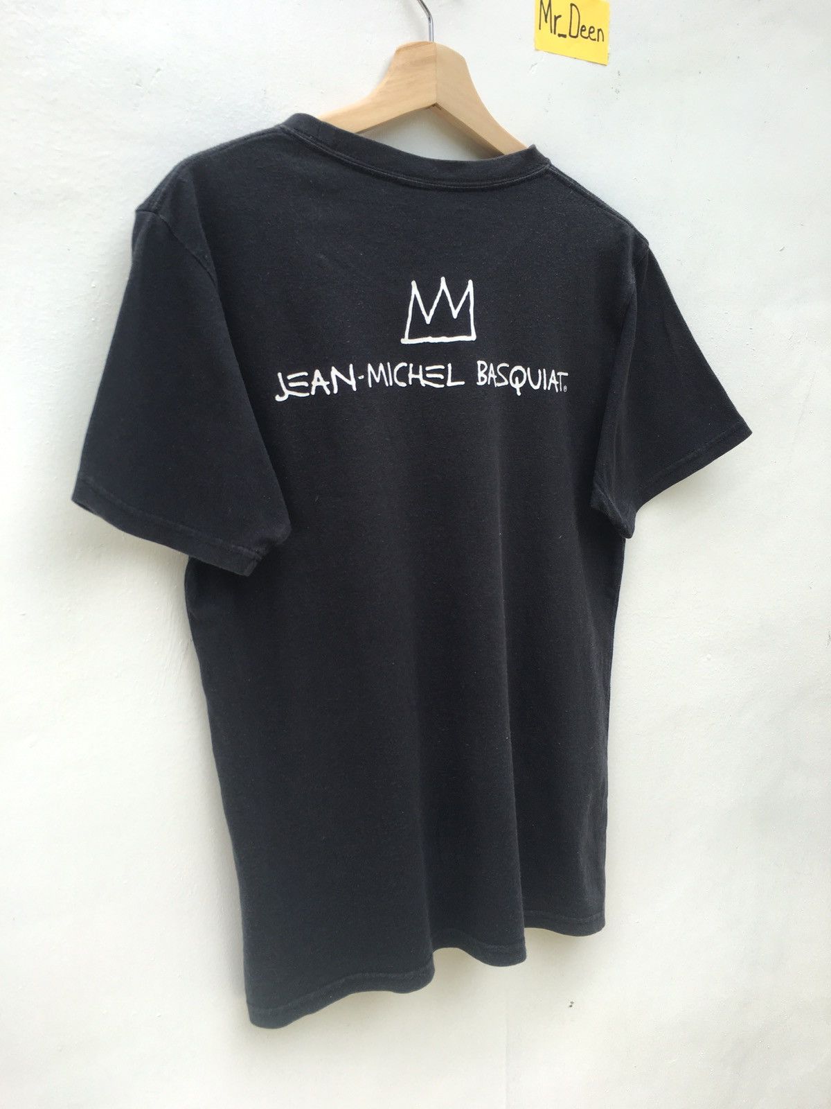 Jean-Michel Basquiat Jean Michel Basquait Spell Out with Small Pocket T Shirt Size US S / EU 44-46 / 1 - 2 Thumbnail