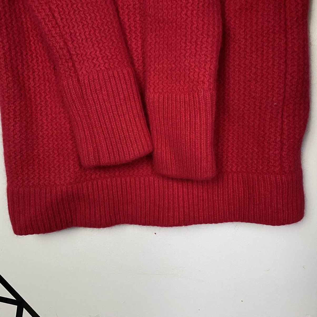 Aran Isles Knitwear × Levi's Vintage Levis Made&Crafted wool Angoro Rabbit Hair Knitwear Size XS / US 0-2 / IT 36-38 - 7 Thumbnail