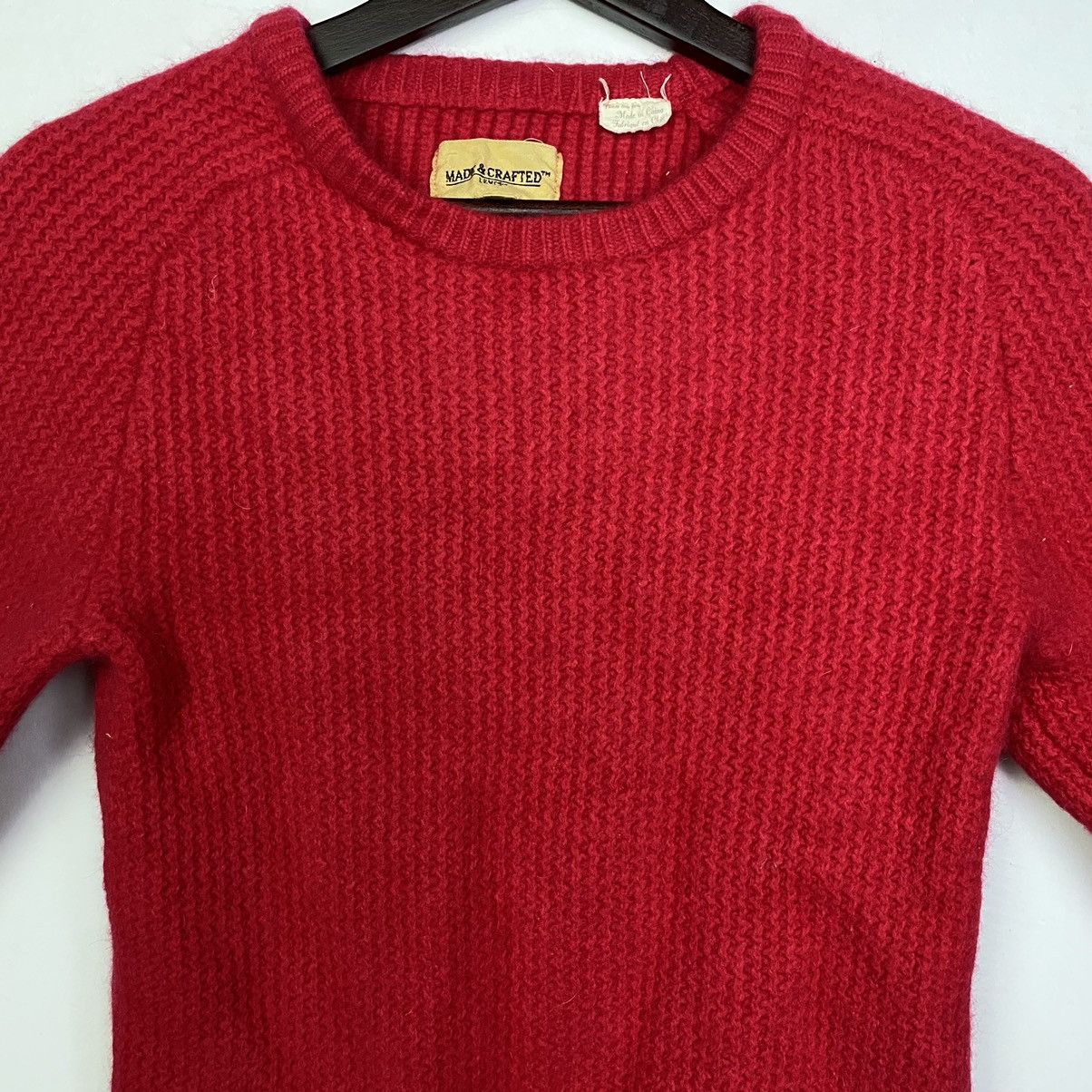 Aran Isles Knitwear × Levi's Vintage Levis Made&Crafted wool Angoro Rabbit Hair Knitwear Size XS / US 0-2 / IT 36-38 - 3 Thumbnail