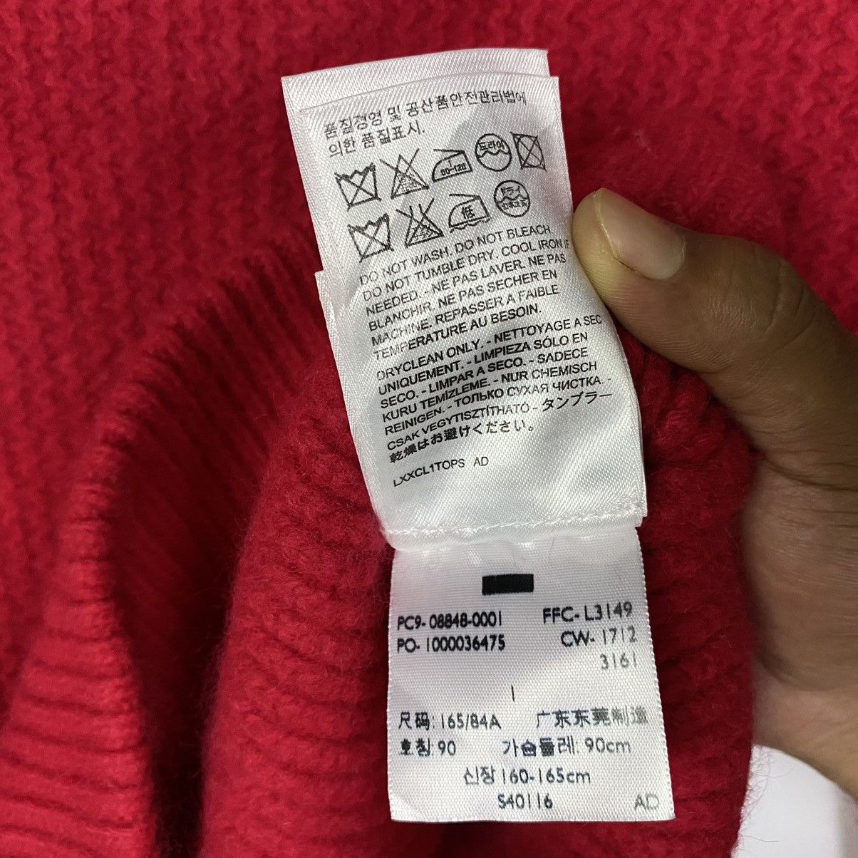 Aran Isles Knitwear × Levi's Vintage Levis Made&Crafted wool Angoro Rabbit Hair Knitwear Size XS / US 0-2 / IT 36-38 - 11 Thumbnail