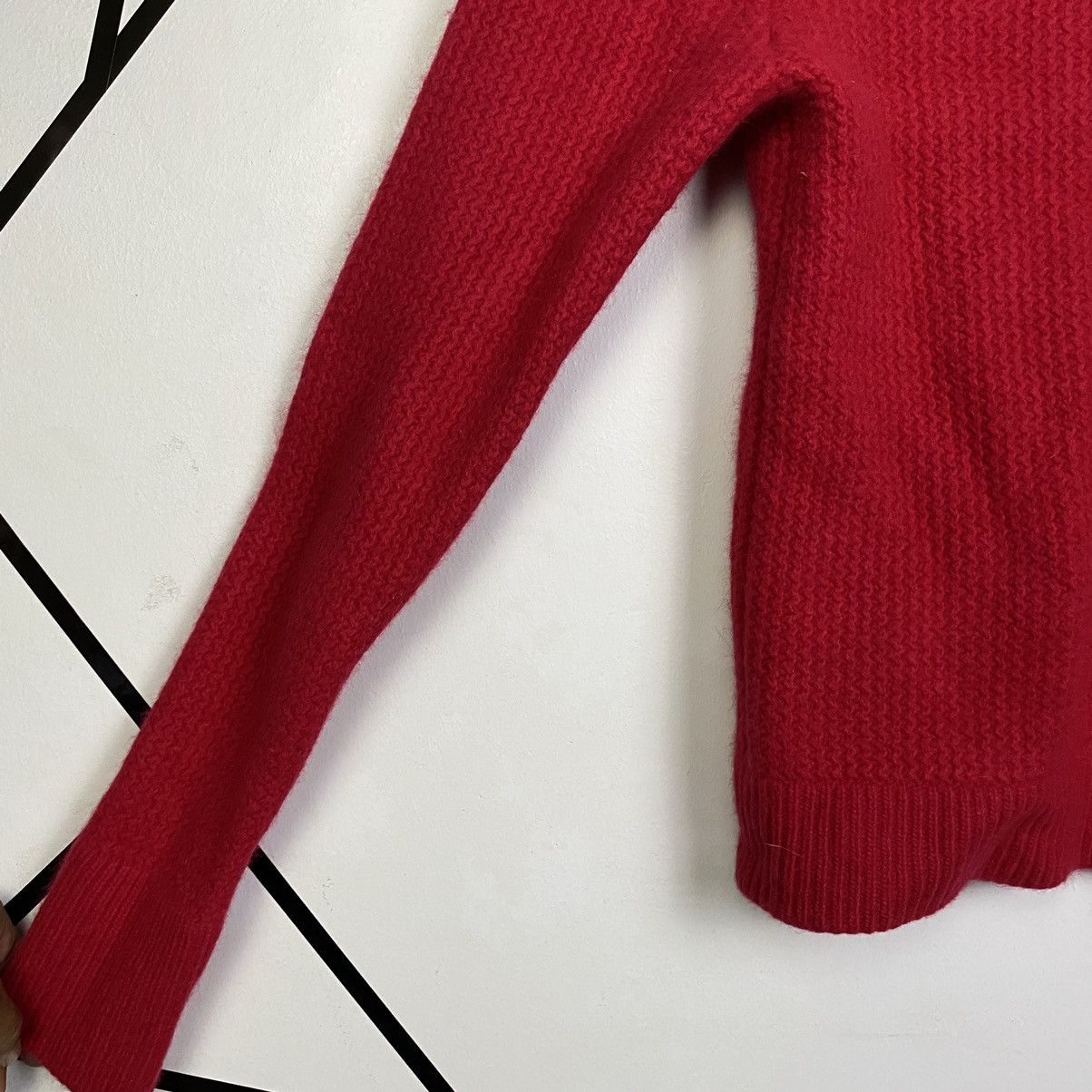 Aran Isles Knitwear × Levi's Vintage Levis Made&Crafted wool Angoro Rabbit Hair Knitwear Size XS / US 0-2 / IT 36-38 - 4 Thumbnail