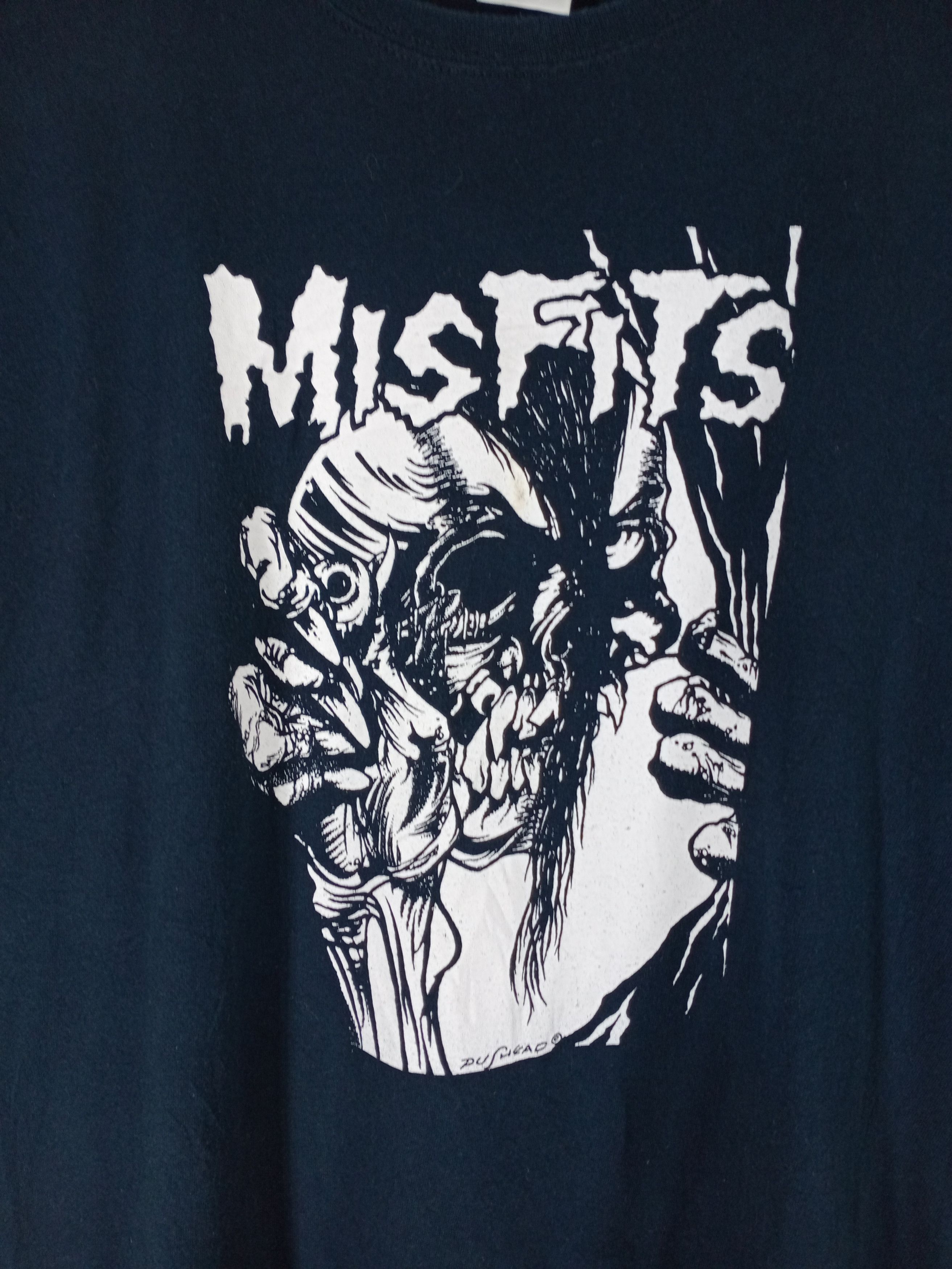 Misfits Vintage Misfits Pushead Punk Rock Tshirt Size US XL / EU 56 / 4 - 4 Thumbnail