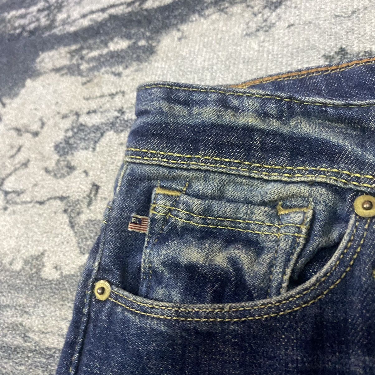 Jean × Ralph Lauren × Vintage Steals🔥Vintage Ralph Laurent Flare Jeans Size 28" / US 6 / IT 42 - 6 Thumbnail