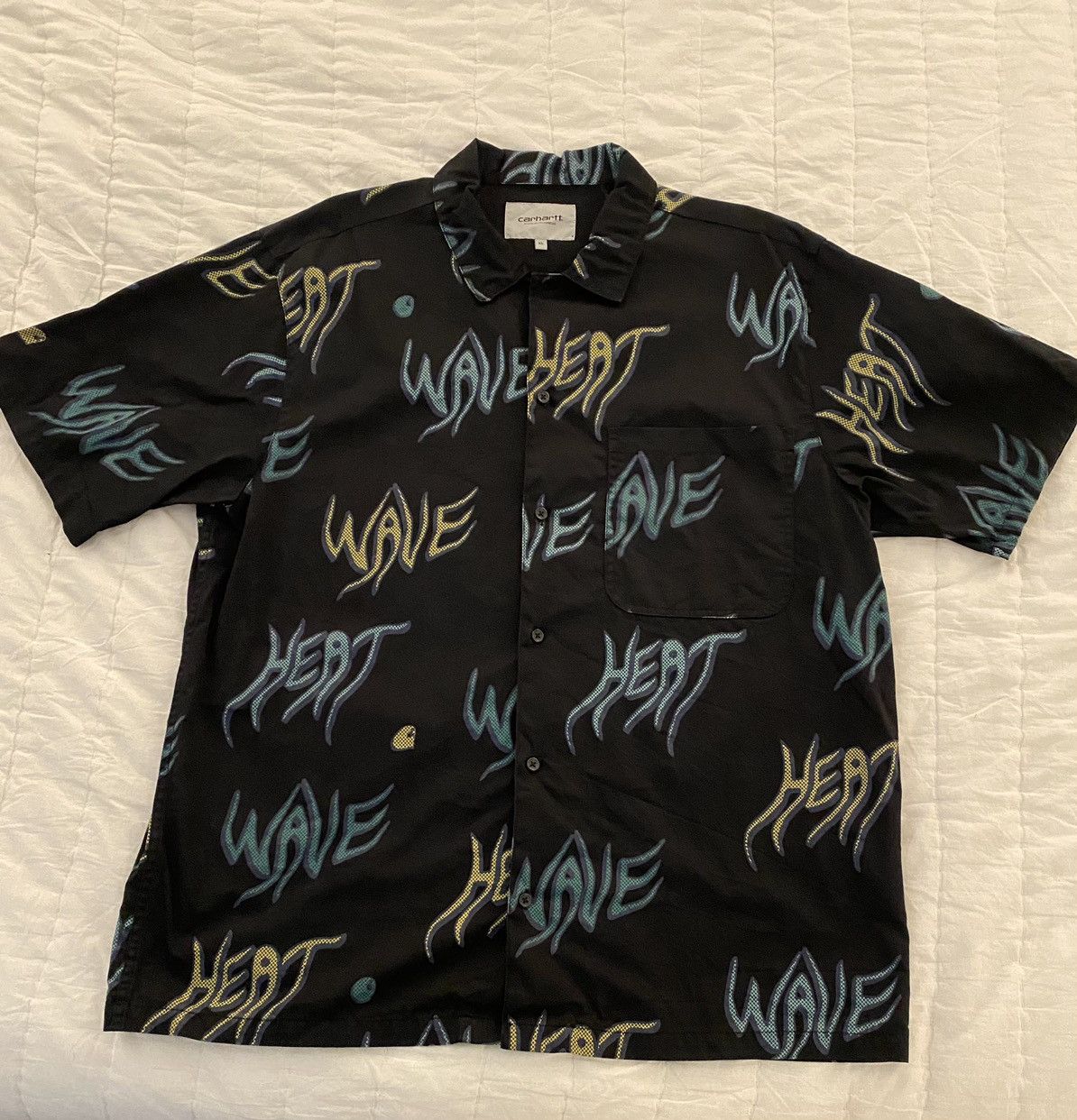 Carhartt Wip Carhartt WIP S/S Heat Wave Shirt XL Size US XL / EU 56 / 4 - 3 Thumbnail