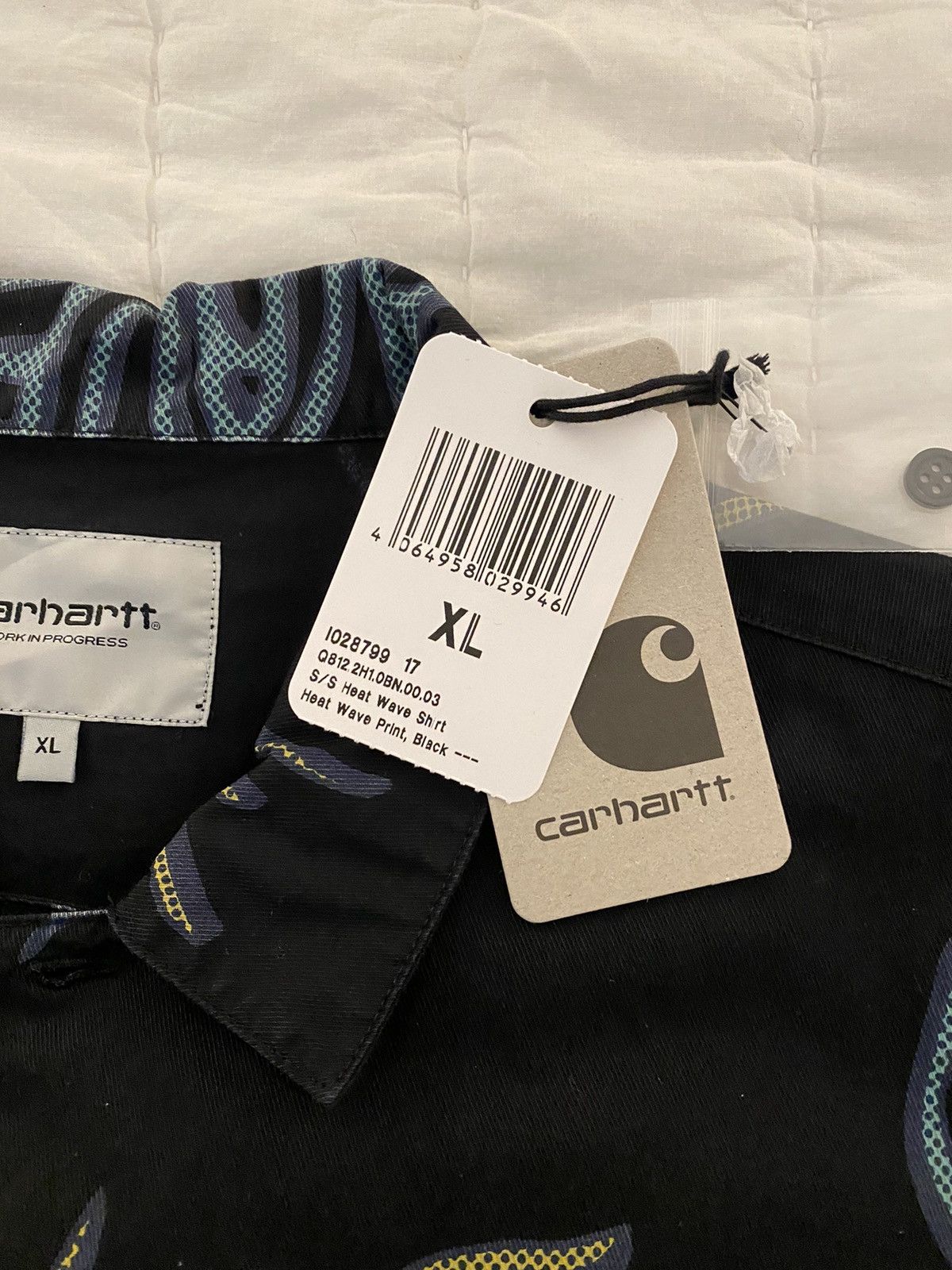Carhartt Wip Carhartt WIP S/S Heat Wave Shirt XL Size US XL / EU 56 / 4 - 6 Thumbnail