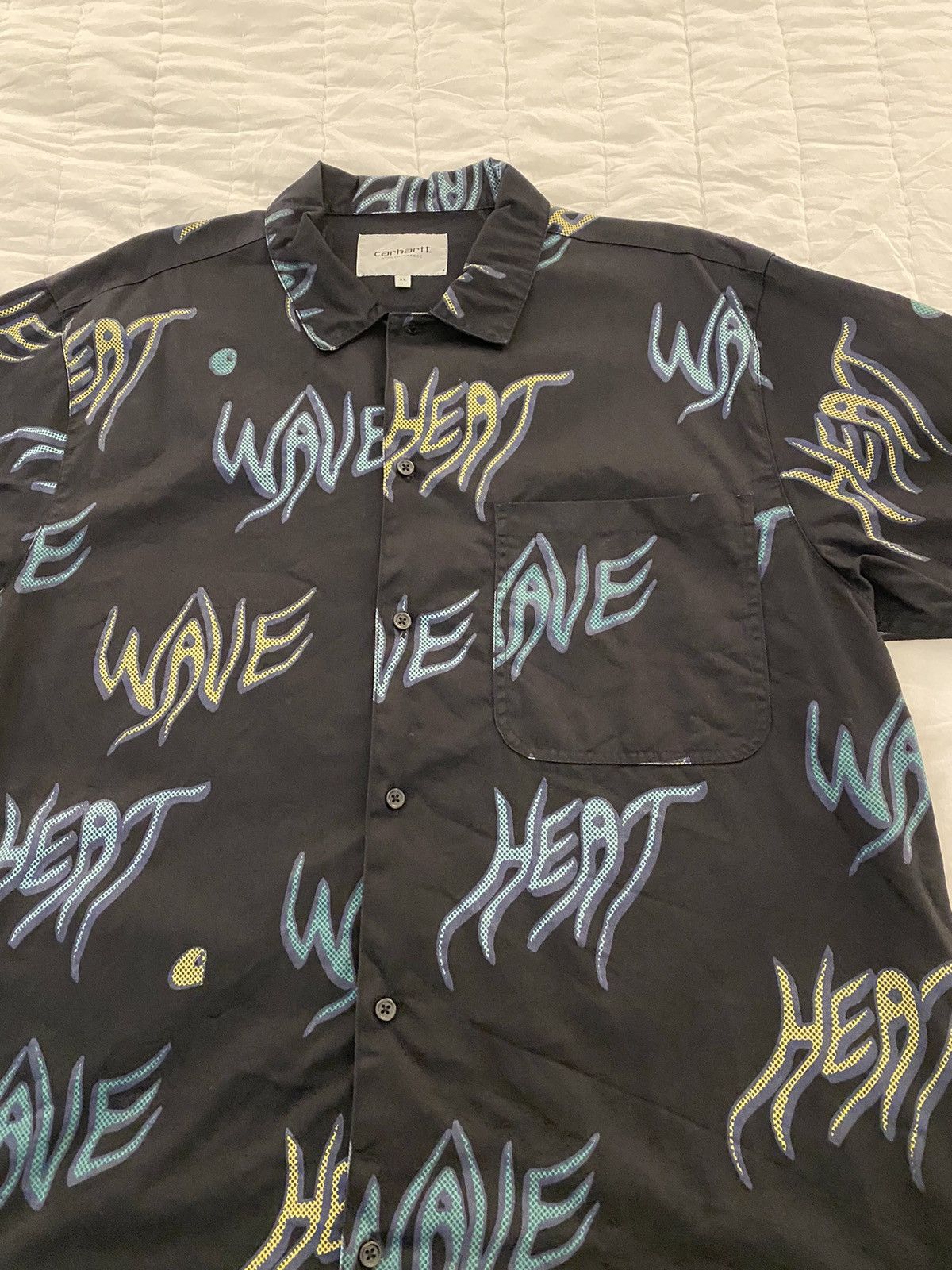 Carhartt Wip Carhartt WIP S/S Heat Wave Shirt XL Size US XL / EU 56 / 4 - 4 Thumbnail