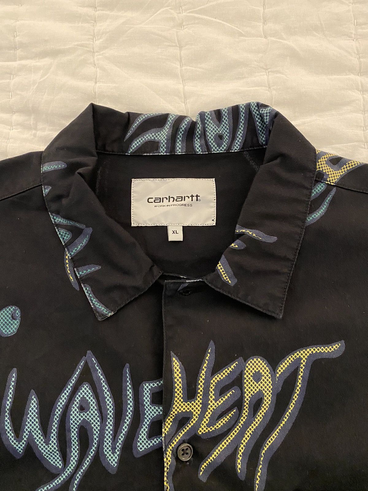 Carhartt Wip Carhartt WIP S/S Heat Wave Shirt XL Size US XL / EU 56 / 4 - 5 Thumbnail