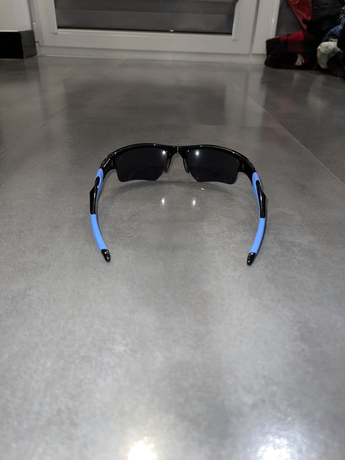 Oakley Oakley OO9154-25 "HALF JACKET 2.0" Black Blue Sunglasses Size ONE SIZE - 9 Thumbnail