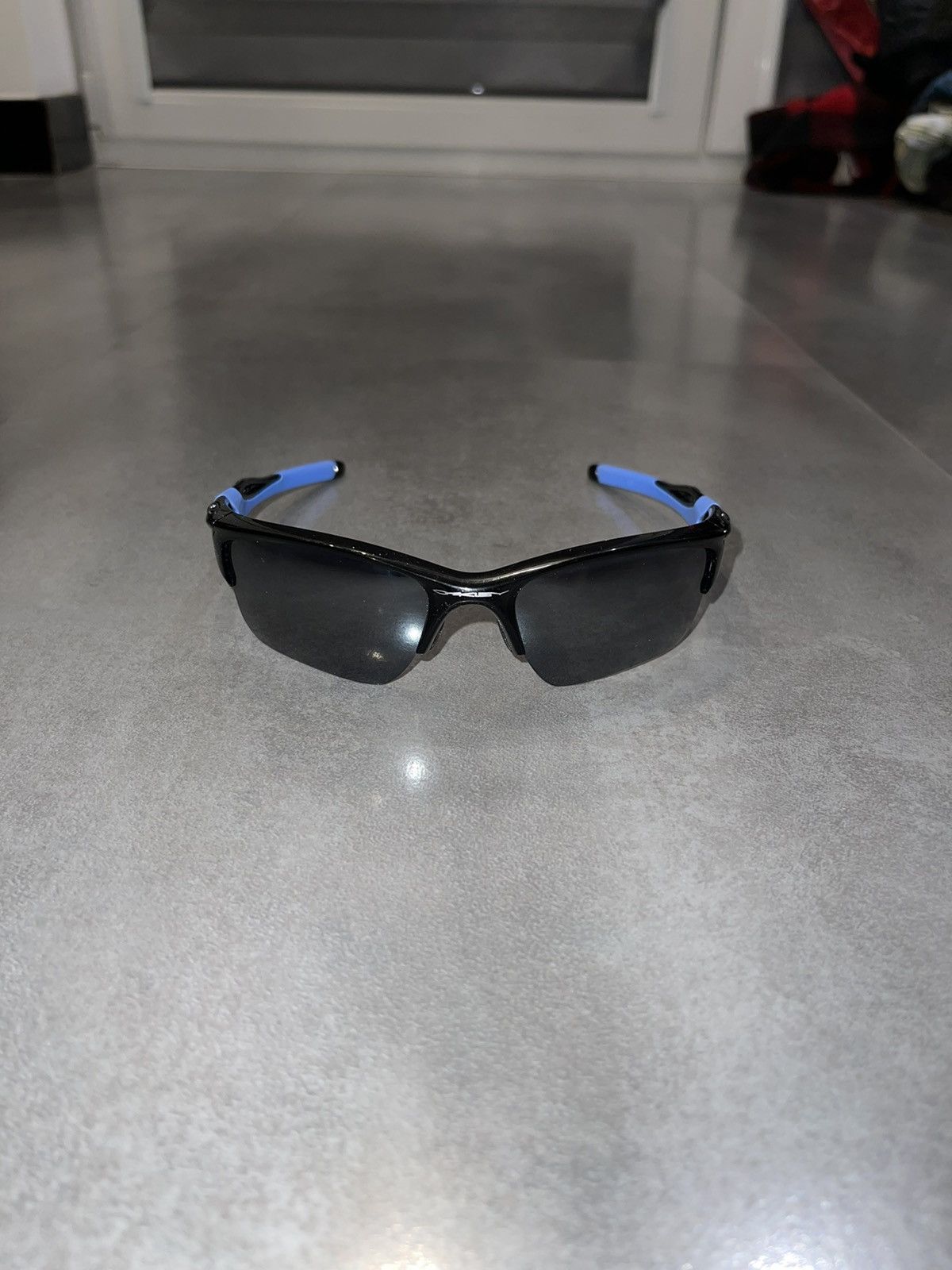 Oakley Oakley OO9154-25 "HALF JACKET 2.0" Black Blue Sunglasses Size ONE SIZE - 2 Thumbnail