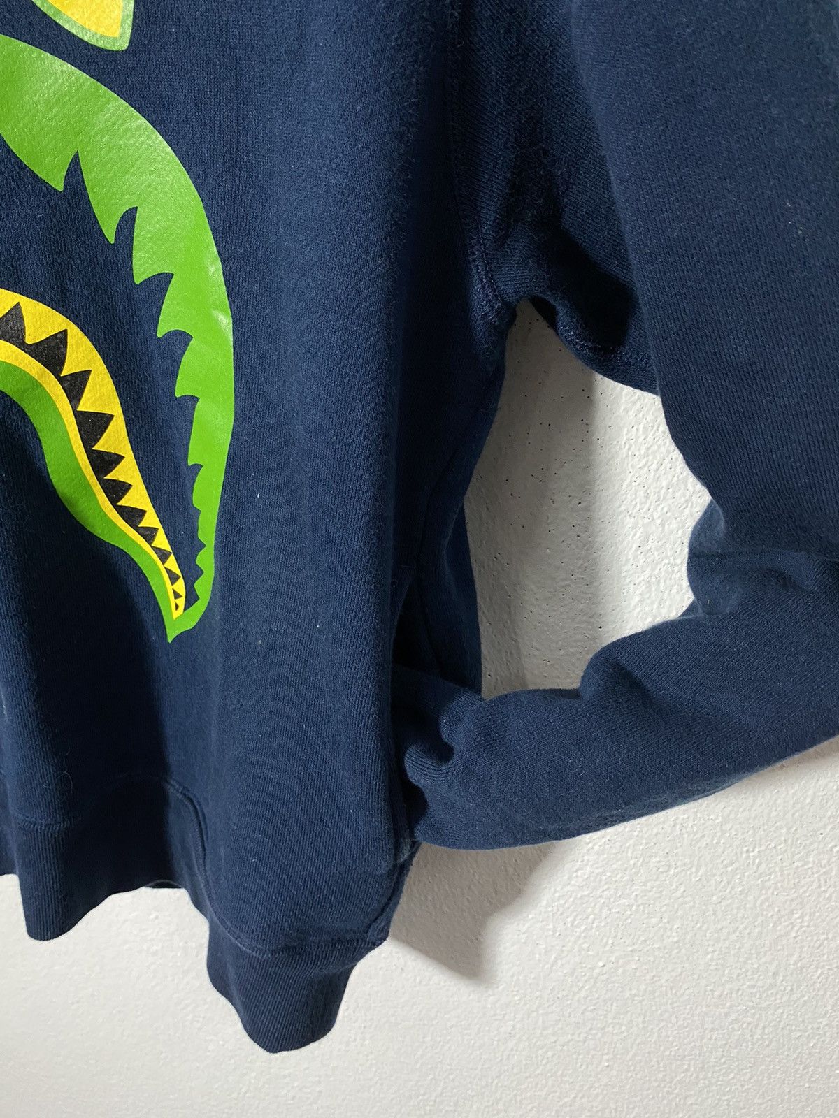 Bape Apee Shark Pullover Hoodie Size S / US 4 / IT 40 - 5 Thumbnail