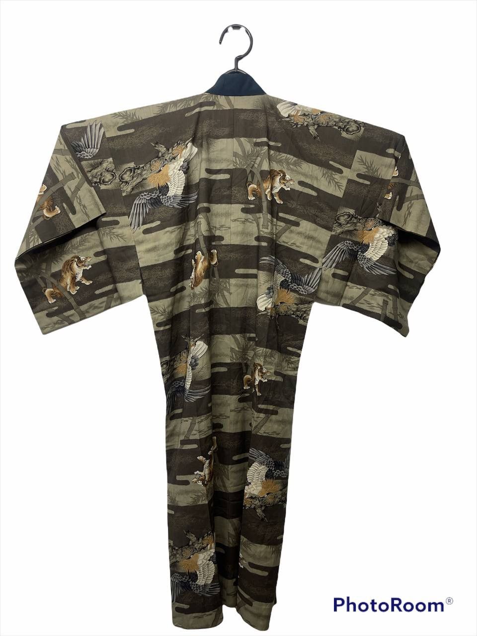 Japanese Brand Vintage silk kimono Size US L / EU 52-54 / 3 - 6 Thumbnail