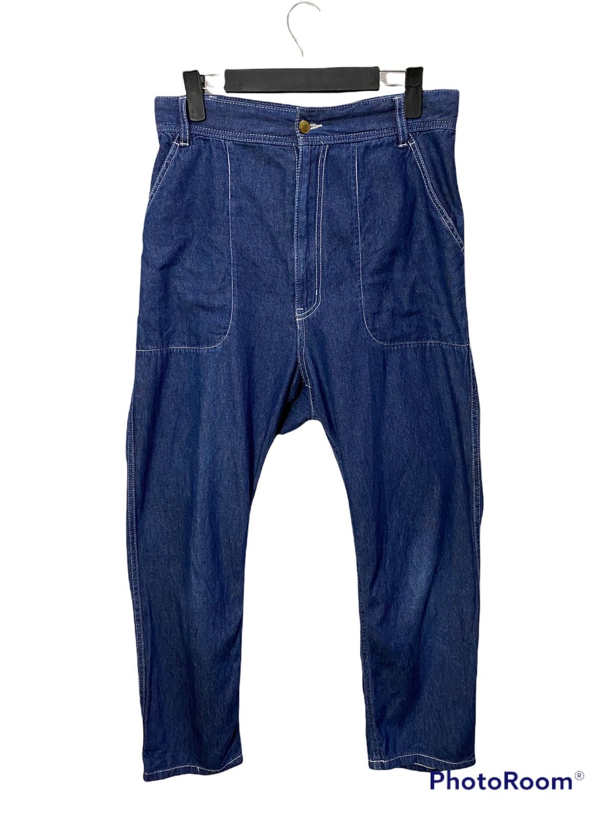 Designer × Issey Miyake × mercibeaucoup Mercibeaucoup x Issey Miyake denim pants Size US 30 / EU 46 - 2 Thumbnail