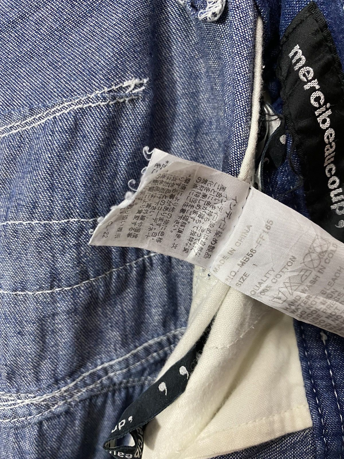 Designer × Issey Miyake × mercibeaucoup Mercibeaucoup x Issey Miyake denim pants Size US 30 / EU 46 - 16 Thumbnail