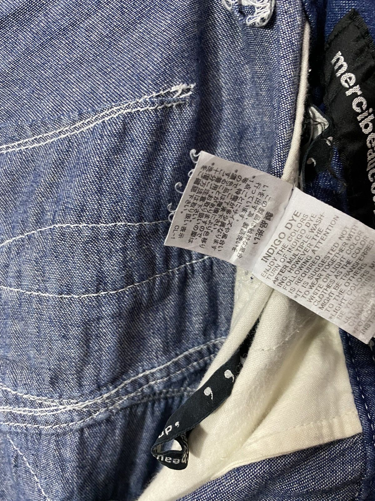 Designer × Issey Miyake × mercibeaucoup Mercibeaucoup x Issey Miyake denim pants Size US 30 / EU 46 - 15 Thumbnail