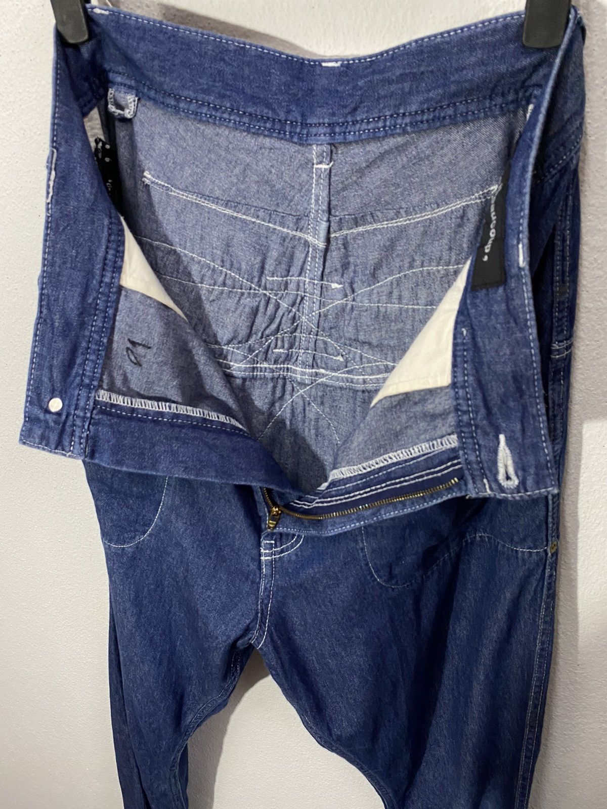 Designer × Issey Miyake × mercibeaucoup Mercibeaucoup x Issey Miyake denim pants Size US 30 / EU 46 - 11 Thumbnail