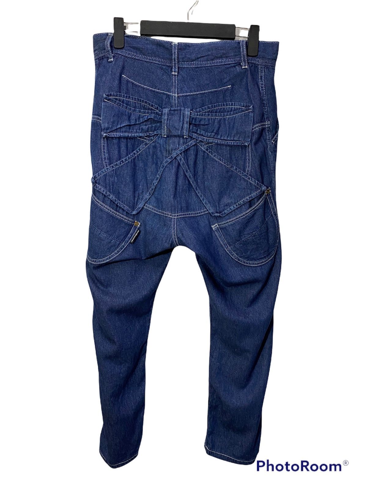 Designer × Issey Miyake × mercibeaucoup Mercibeaucoup x Issey Miyake denim pants Size US 30 / EU 46 - 1 Thumbnail