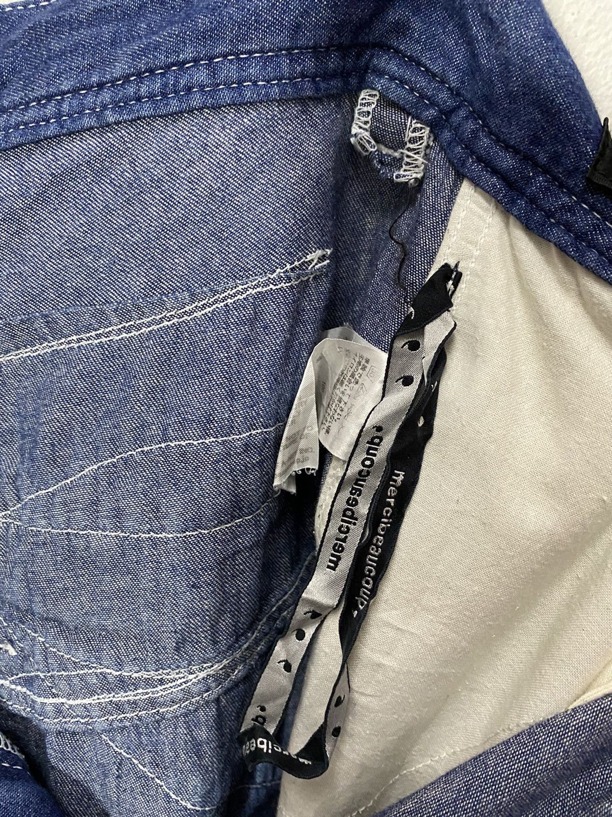 Designer × Issey Miyake × mercibeaucoup Mercibeaucoup x Issey Miyake denim pants Size US 30 / EU 46 - 13 Thumbnail