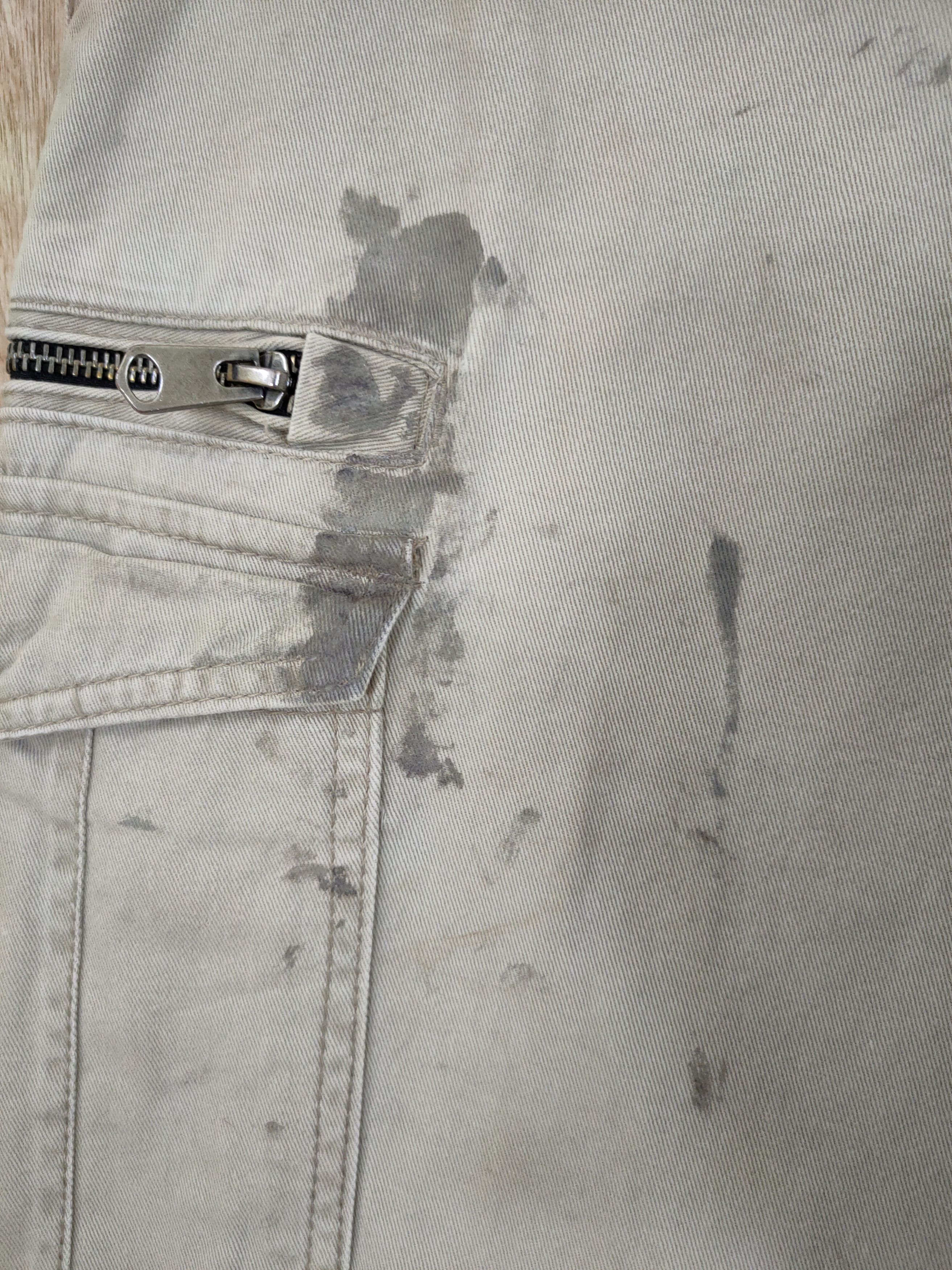 Japanese Brand DL Even River dirty thrashed worn Cargo pants #sp46-262T Size US 32 / EU 48 - 6 Thumbnail