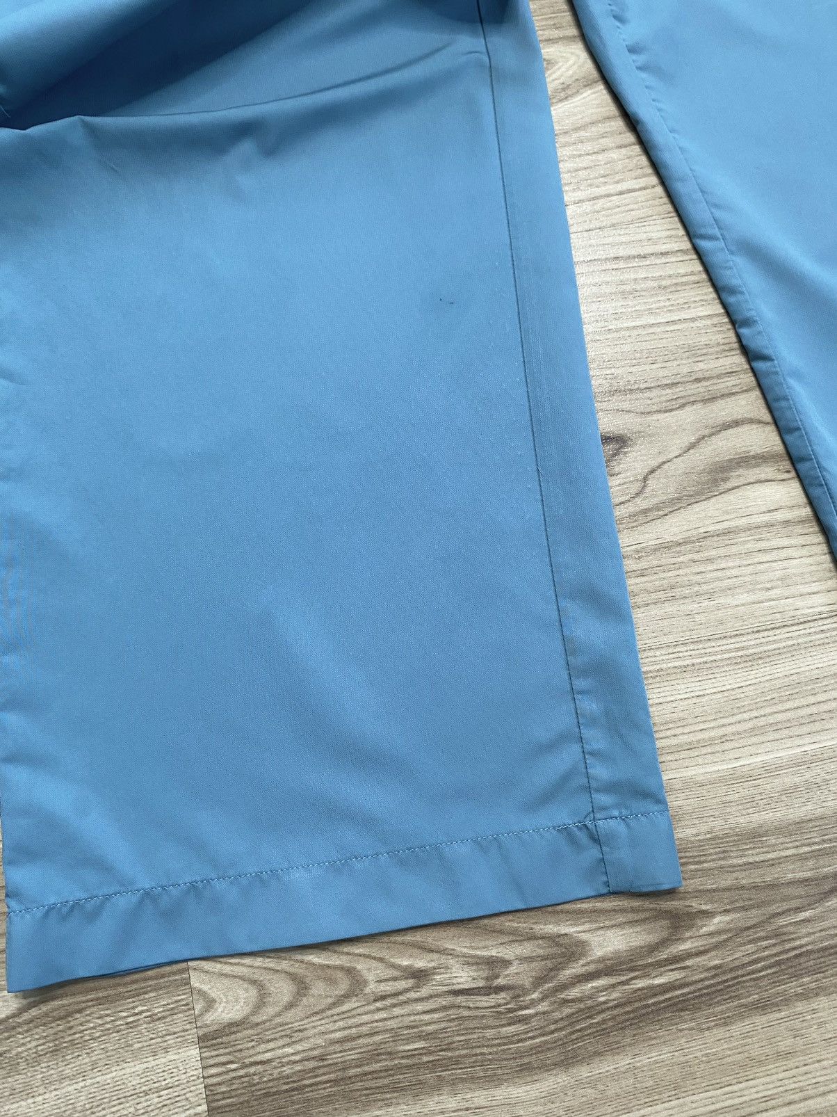 Nike × Vintage Vintage Blue Sweatpants Track Pants Nike Swoosh Straight Leg Size US 32 / EU 48 - 4 Thumbnail