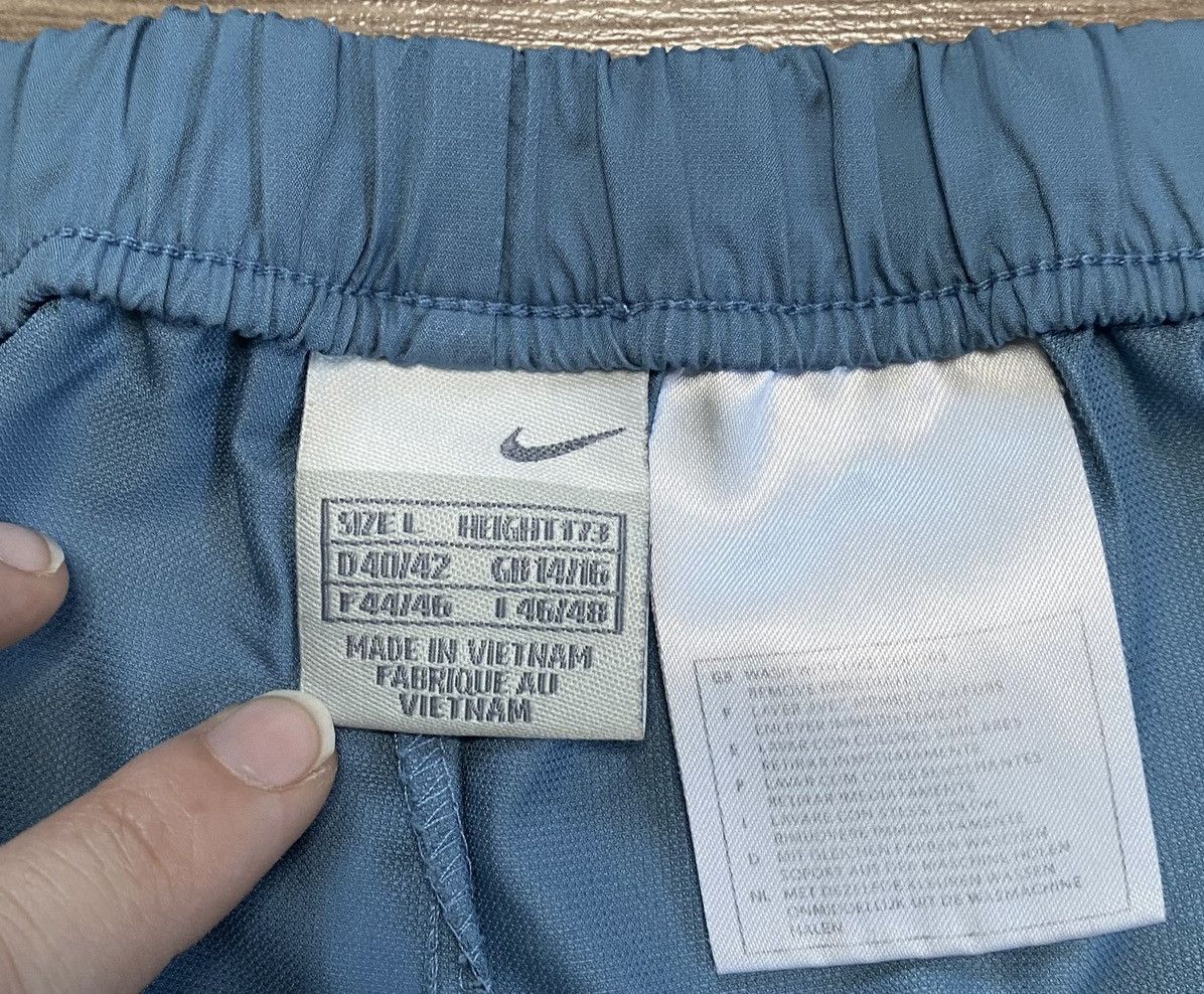 Nike × Vintage Vintage Blue Sweatpants Track Pants Nike Swoosh Straight Leg Size US 32 / EU 48 - 2 Thumbnail