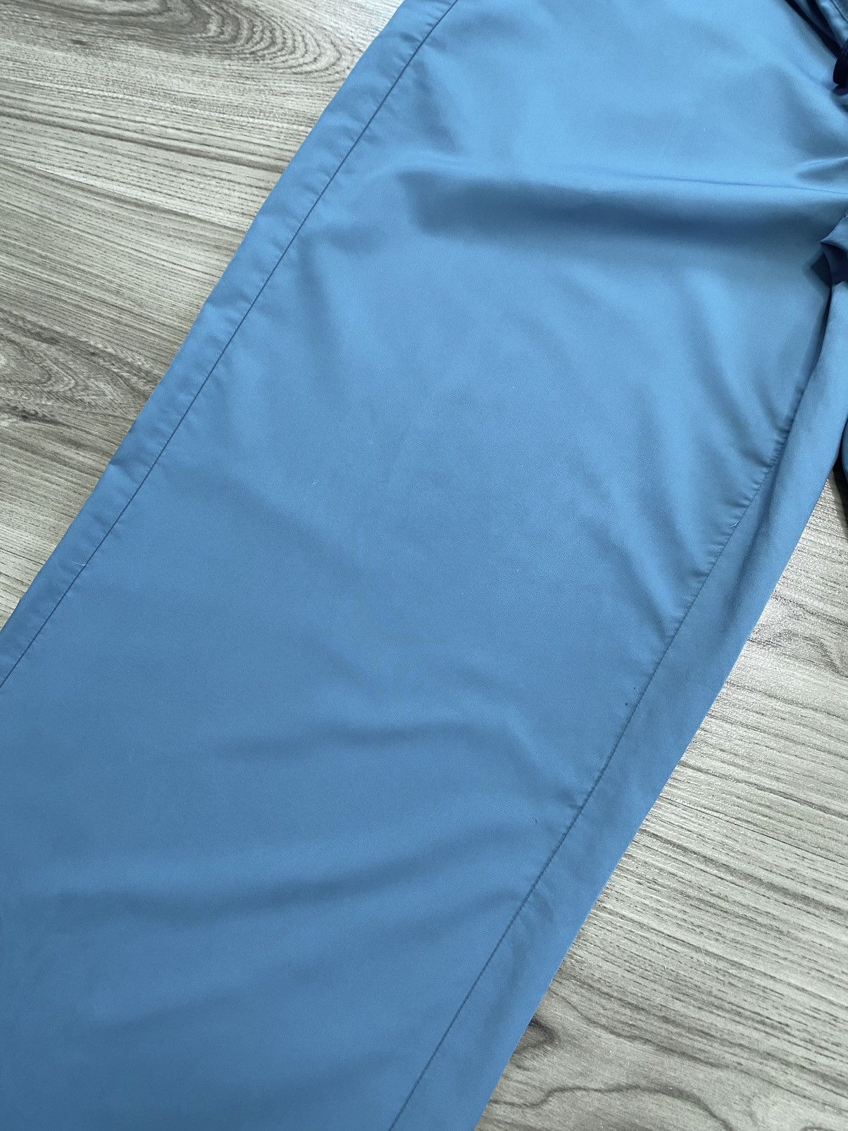 Nike × Vintage Vintage Blue Sweatpants Track Pants Nike Swoosh Straight Leg Size US 32 / EU 48 - 8 Thumbnail