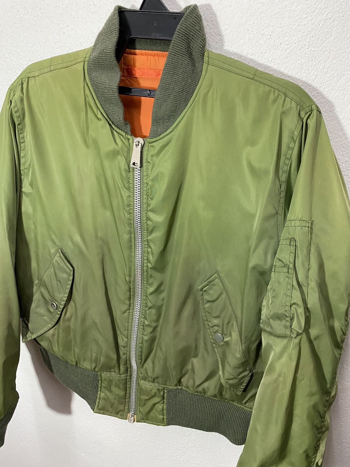 Japanese Brand Riversible flying bomber jacket type MA-1 Size US M / EU 48-50 / 2 - 10 Thumbnail