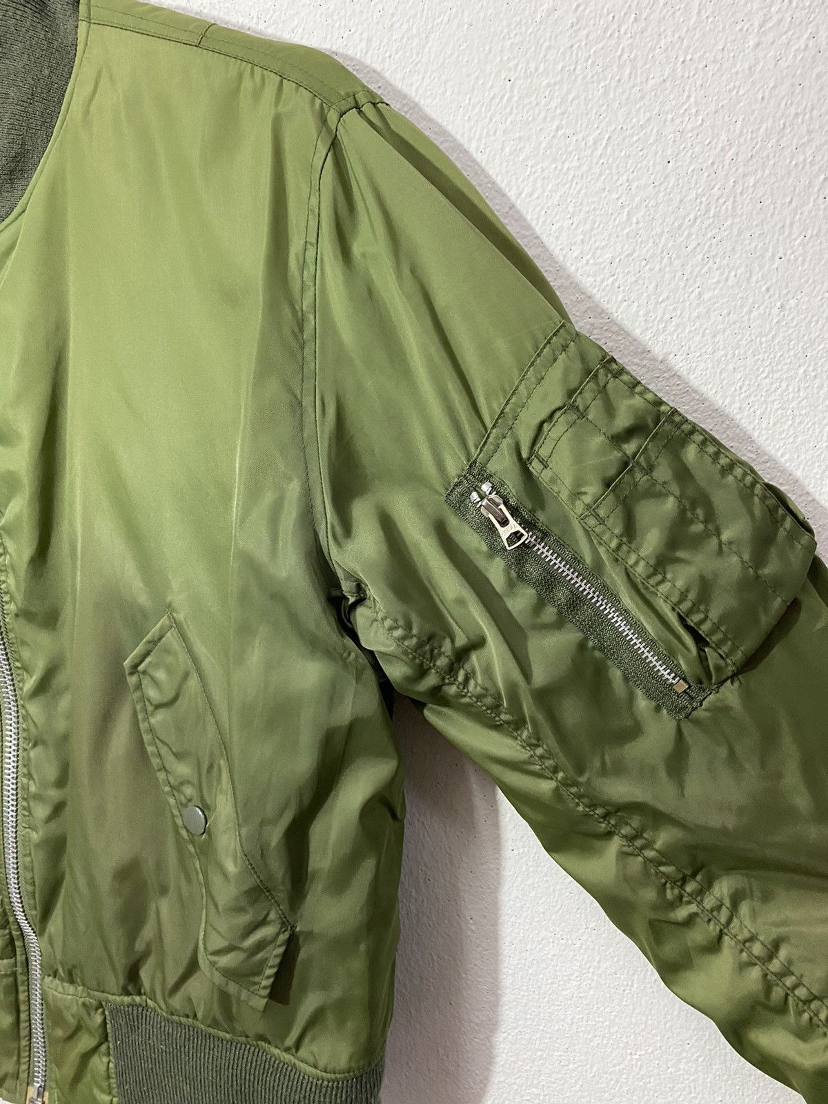 Japanese Brand Riversible flying bomber jacket type MA-1 Size US M / EU 48-50 / 2 - 9 Thumbnail