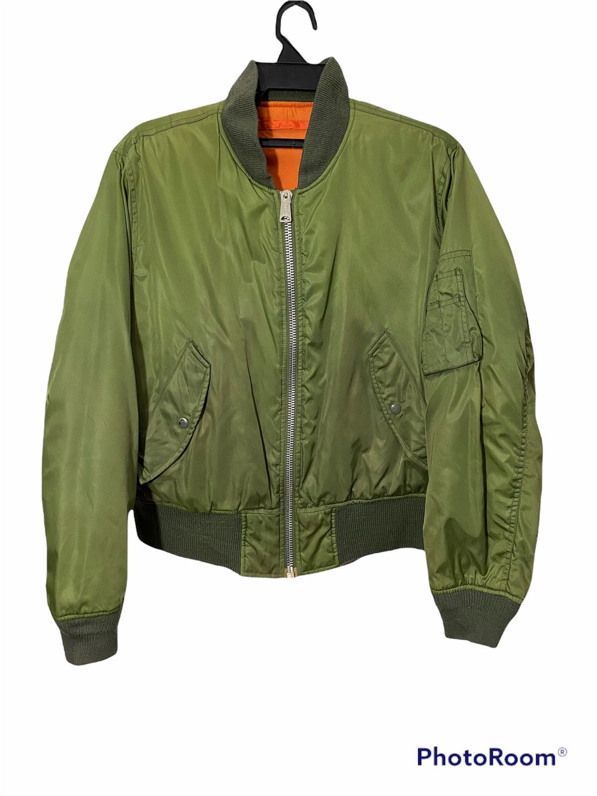 Japanese Brand Riversible flying bomber jacket type MA-1 Size US M / EU 48-50 / 2 - 1 Thumbnail