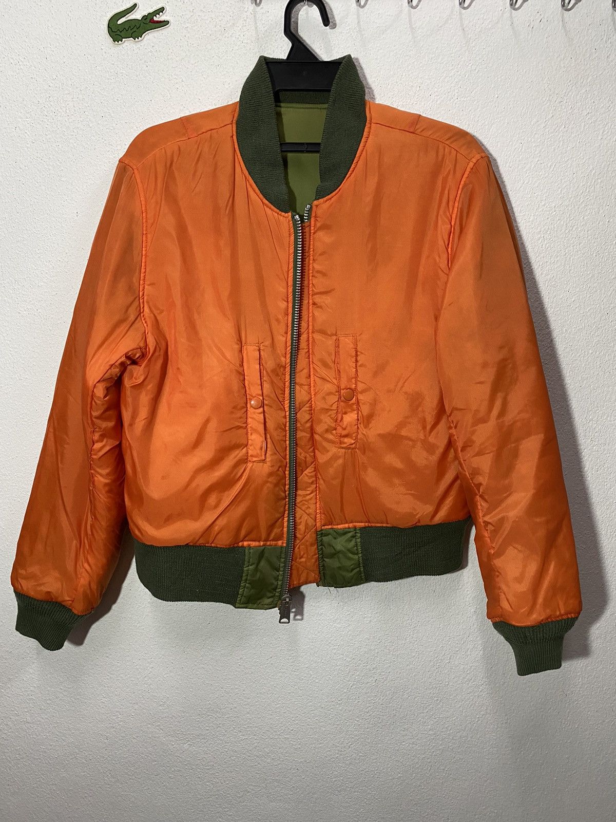 Japanese Brand Riversible flying bomber jacket type MA-1 Size US M / EU 48-50 / 2 - 3 Thumbnail