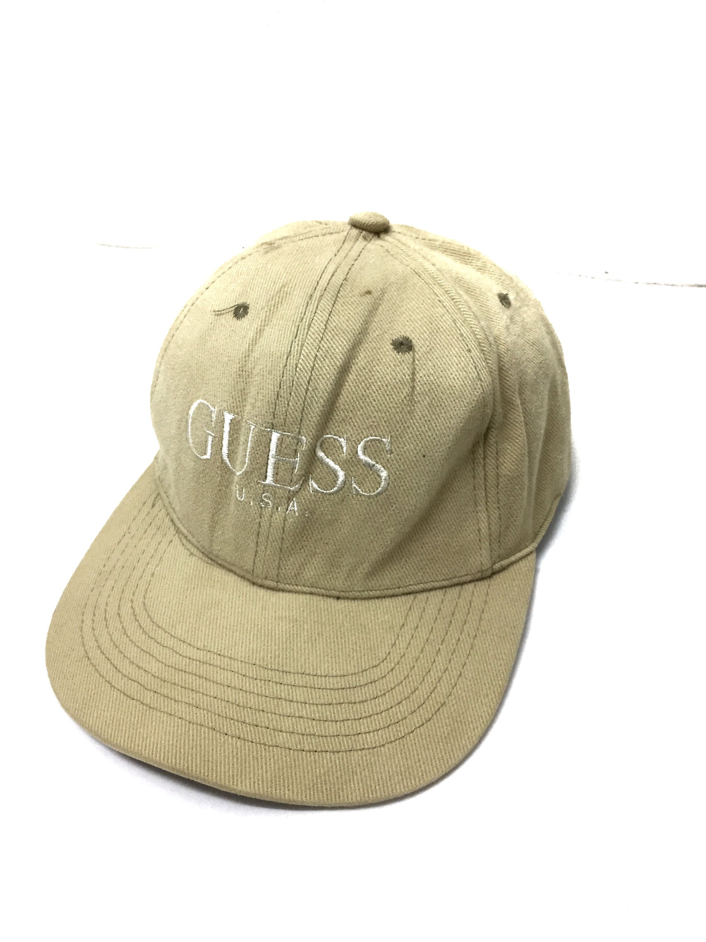 90's Guess embroidered logo cap