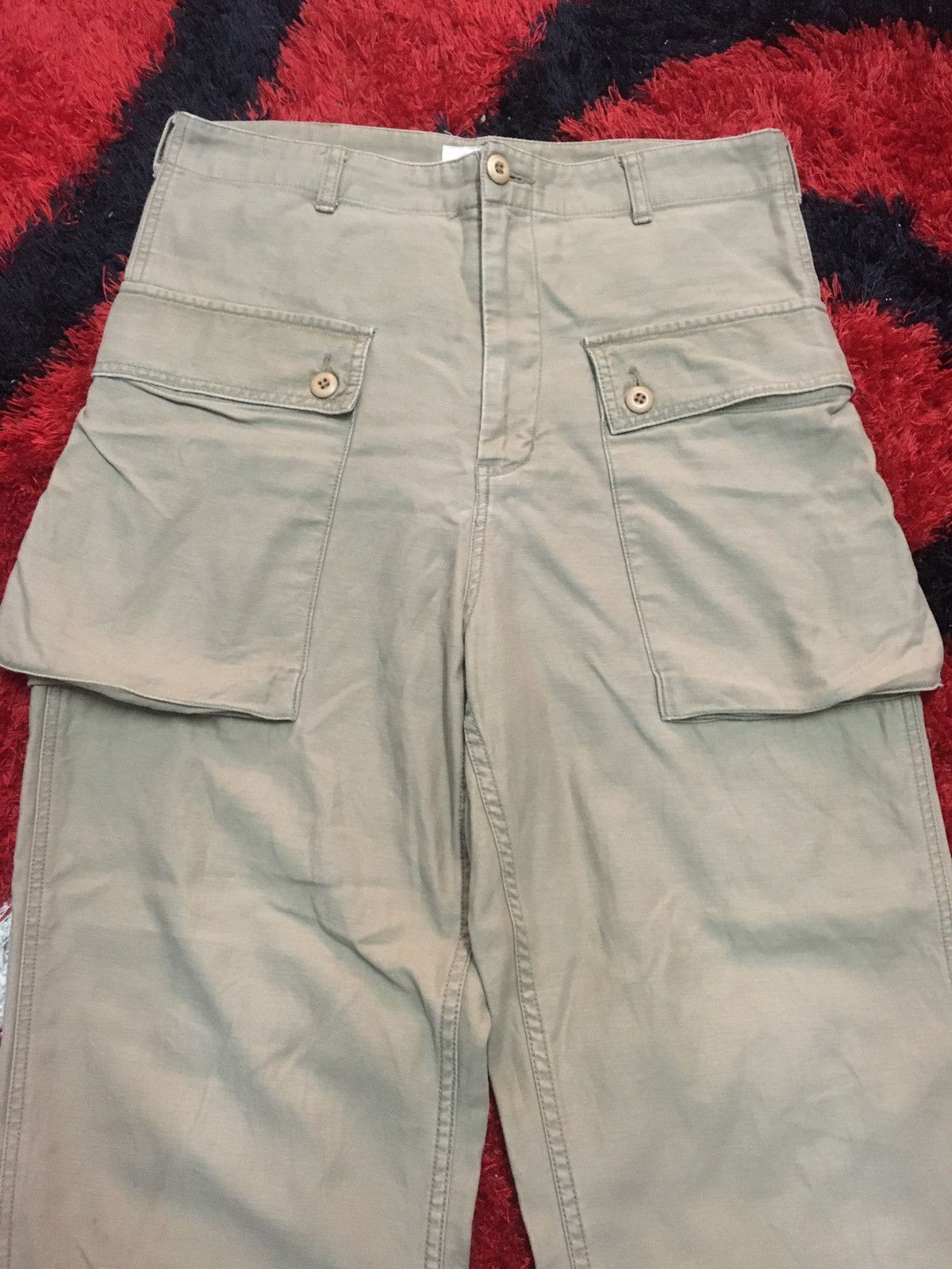 Japanese Brand Millitary cargo pants monkey COEVAL RIFT Size US 33 - 2 Thumbnail