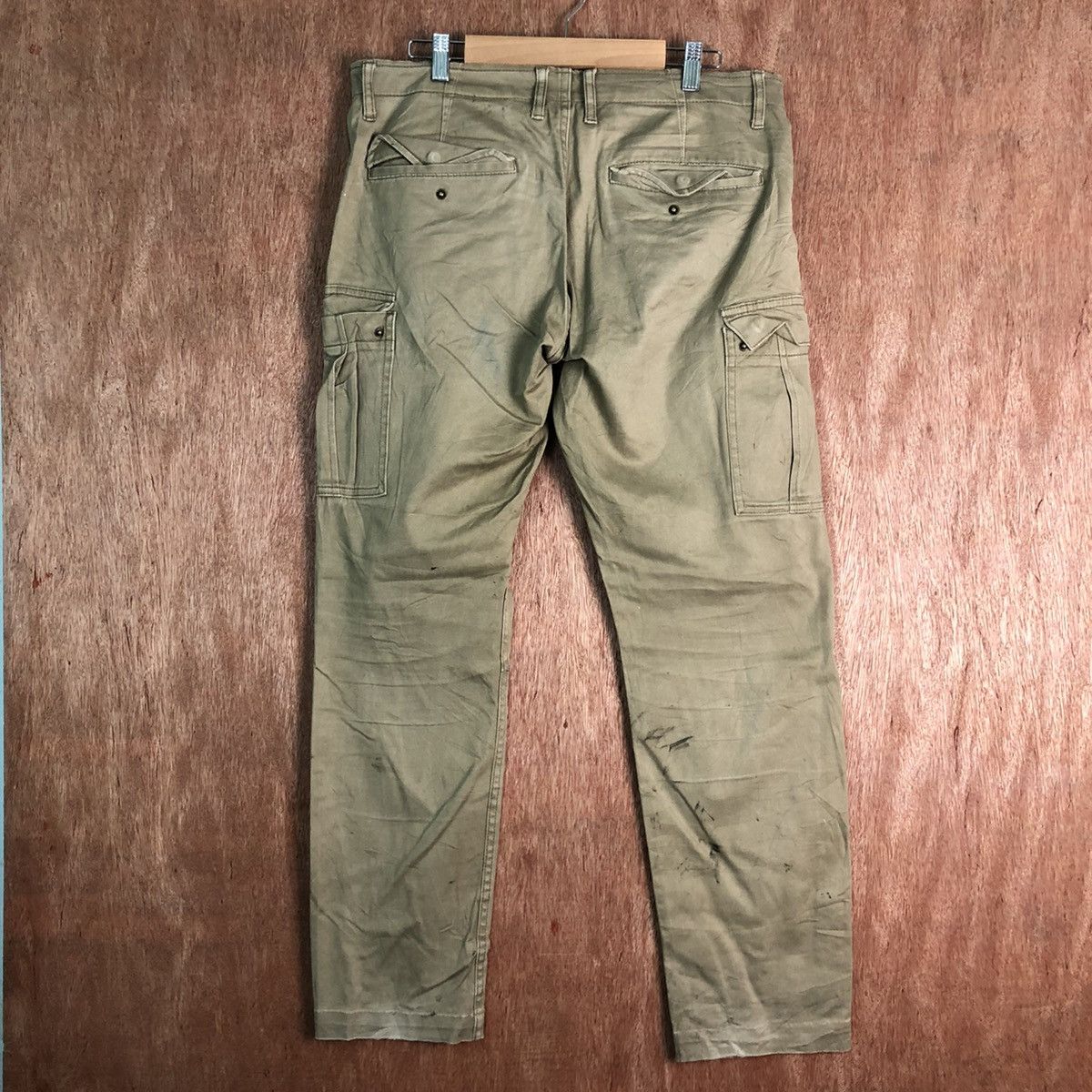 Japanese Brand DLL Back Number dirty Multipocket thrashed Cargo Pants #c120 Size US 32 / EU 48 - 9 Thumbnail