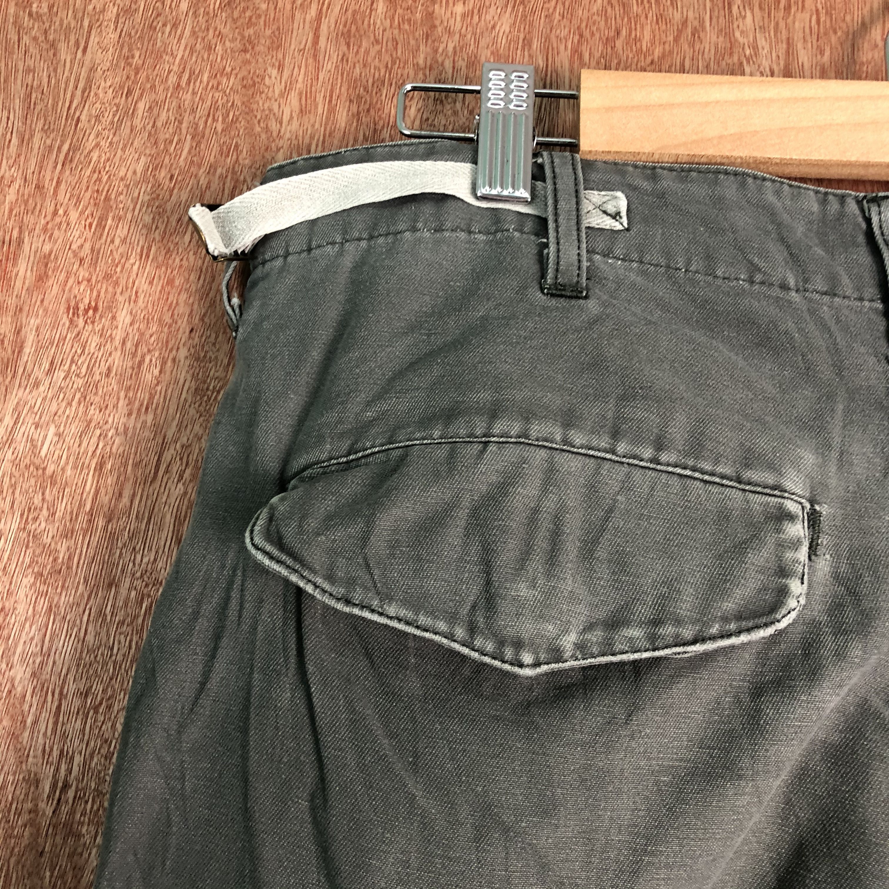 Japanese Brand DLL Jungle Storm Grey Multipocket Tactical Cargo Pants #c098 Size US 31 - 11 Thumbnail