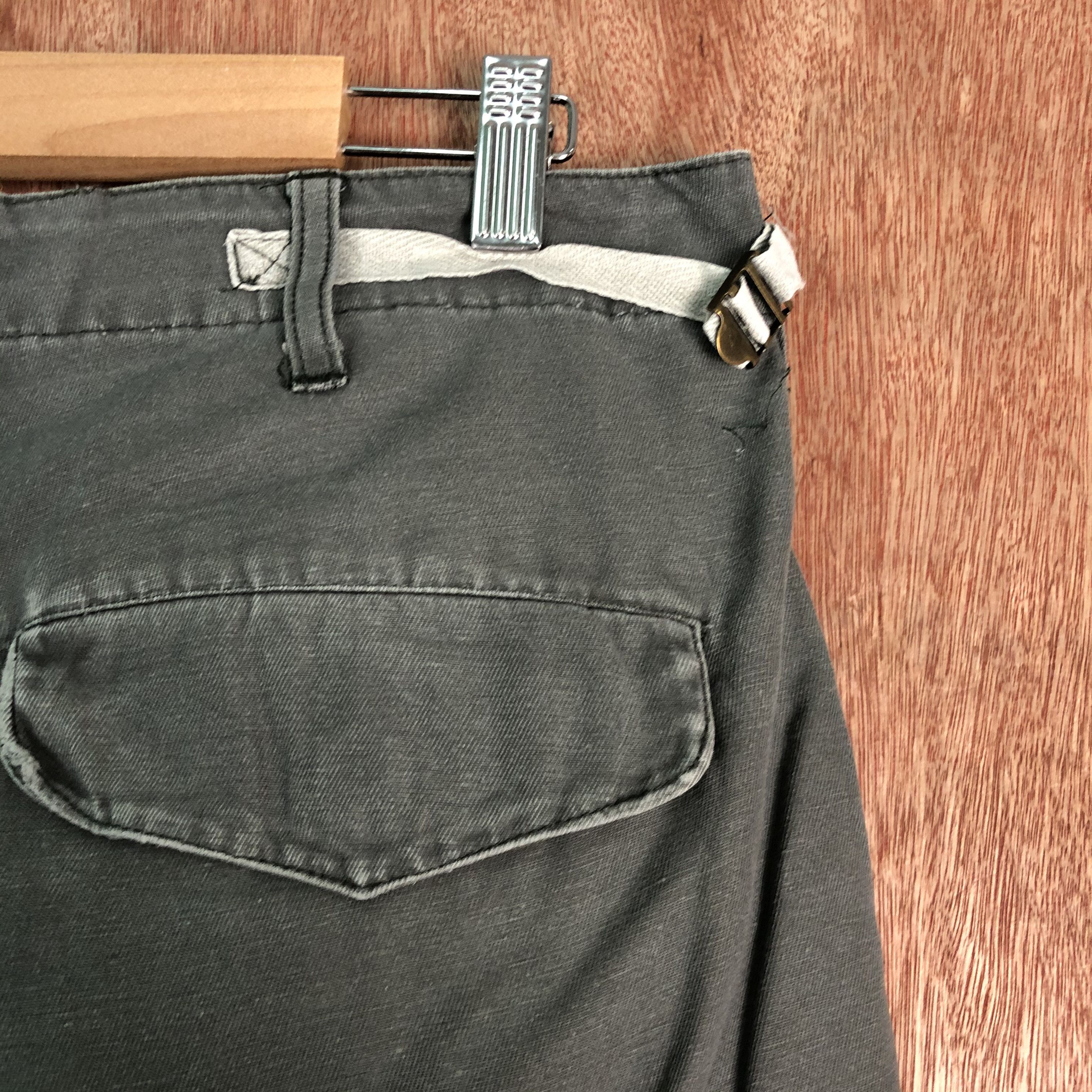 Japanese Brand DLL Jungle Storm Grey Multipocket Tactical Cargo Pants #c098 Size US 31 - 10 Thumbnail